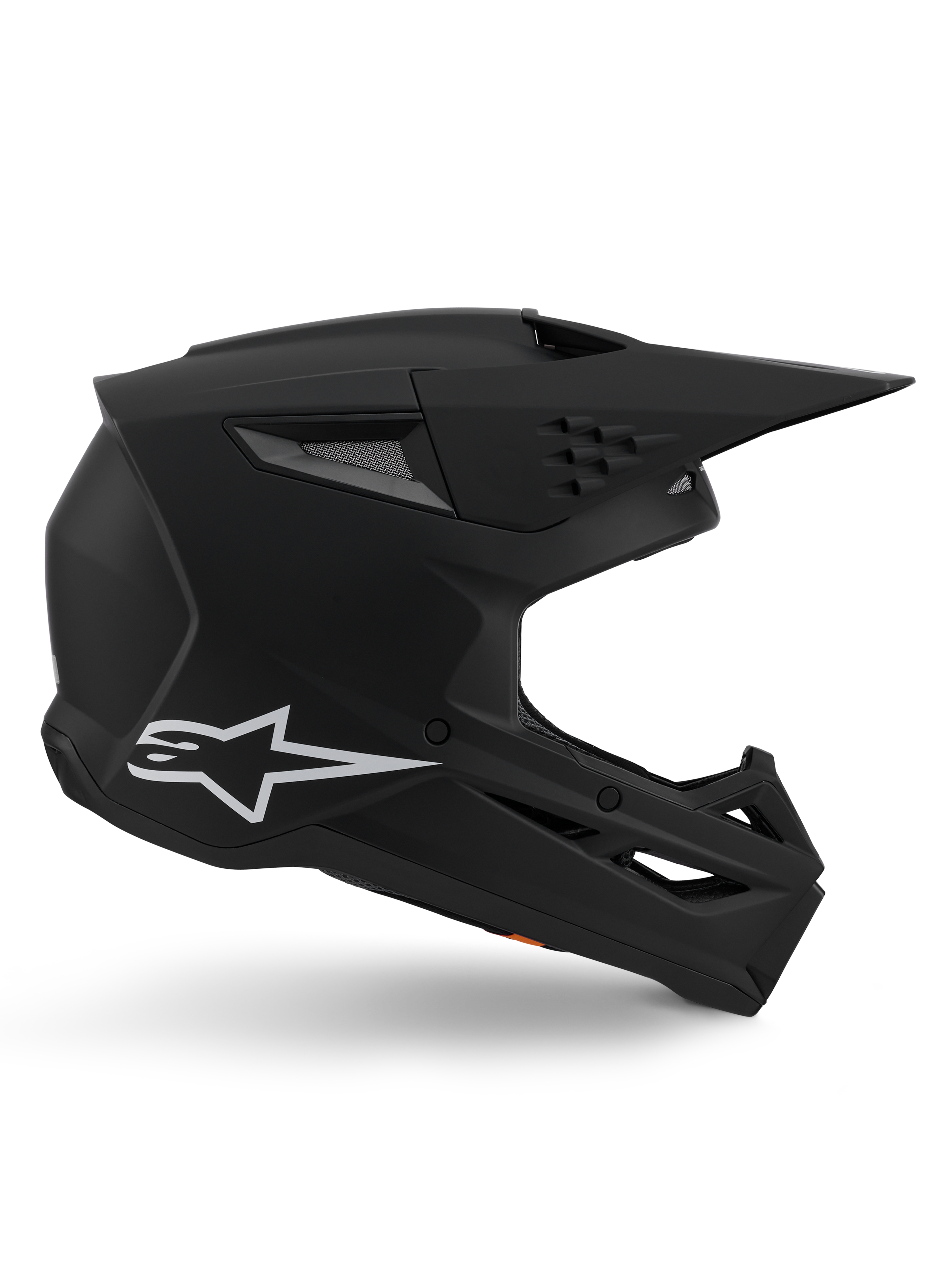 SM3 Solid - Black MX Helmet | Alpinestars®
