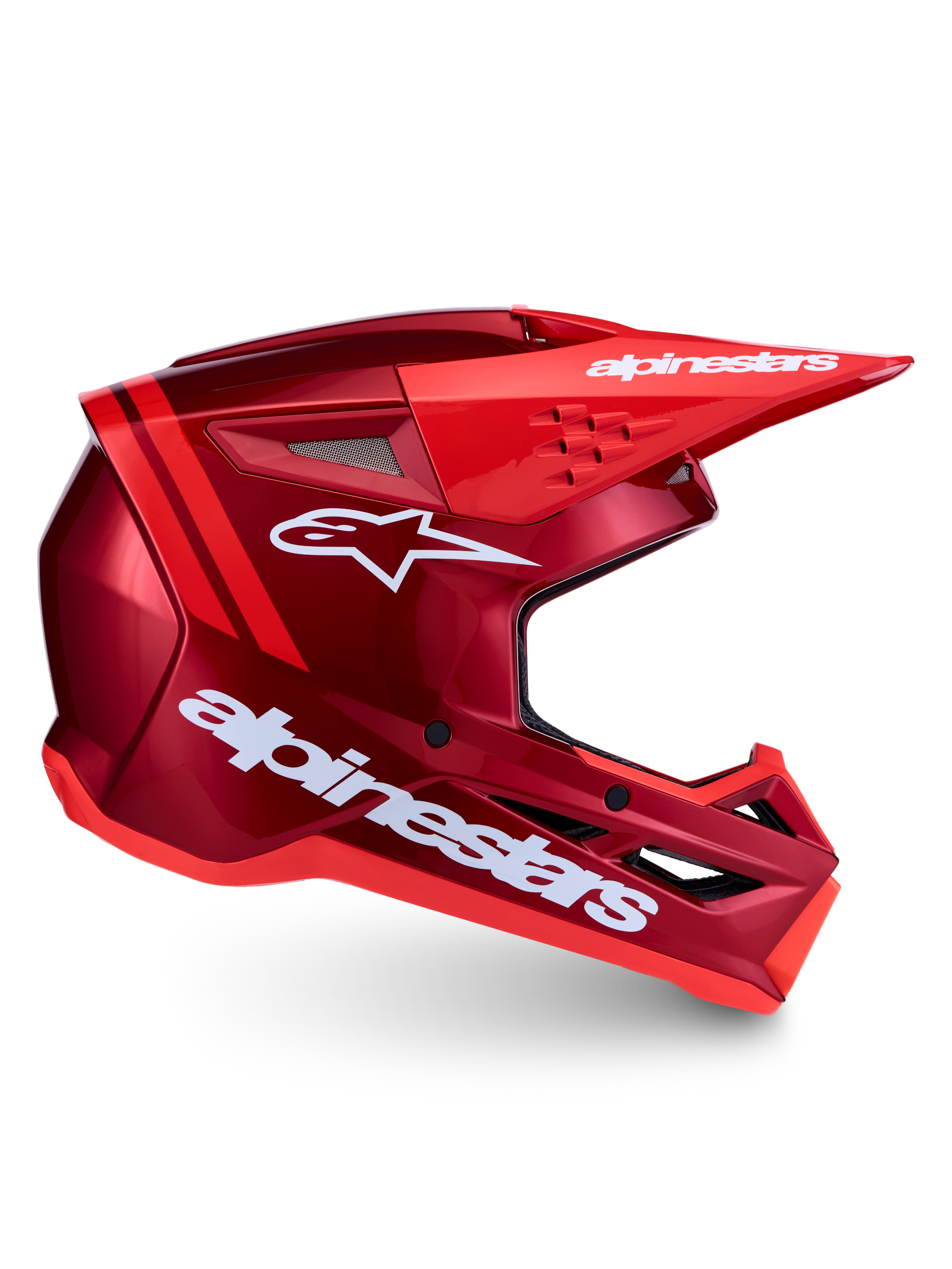 SM3 Radium ECE06 - Red MX Helmet | Alpinestars®