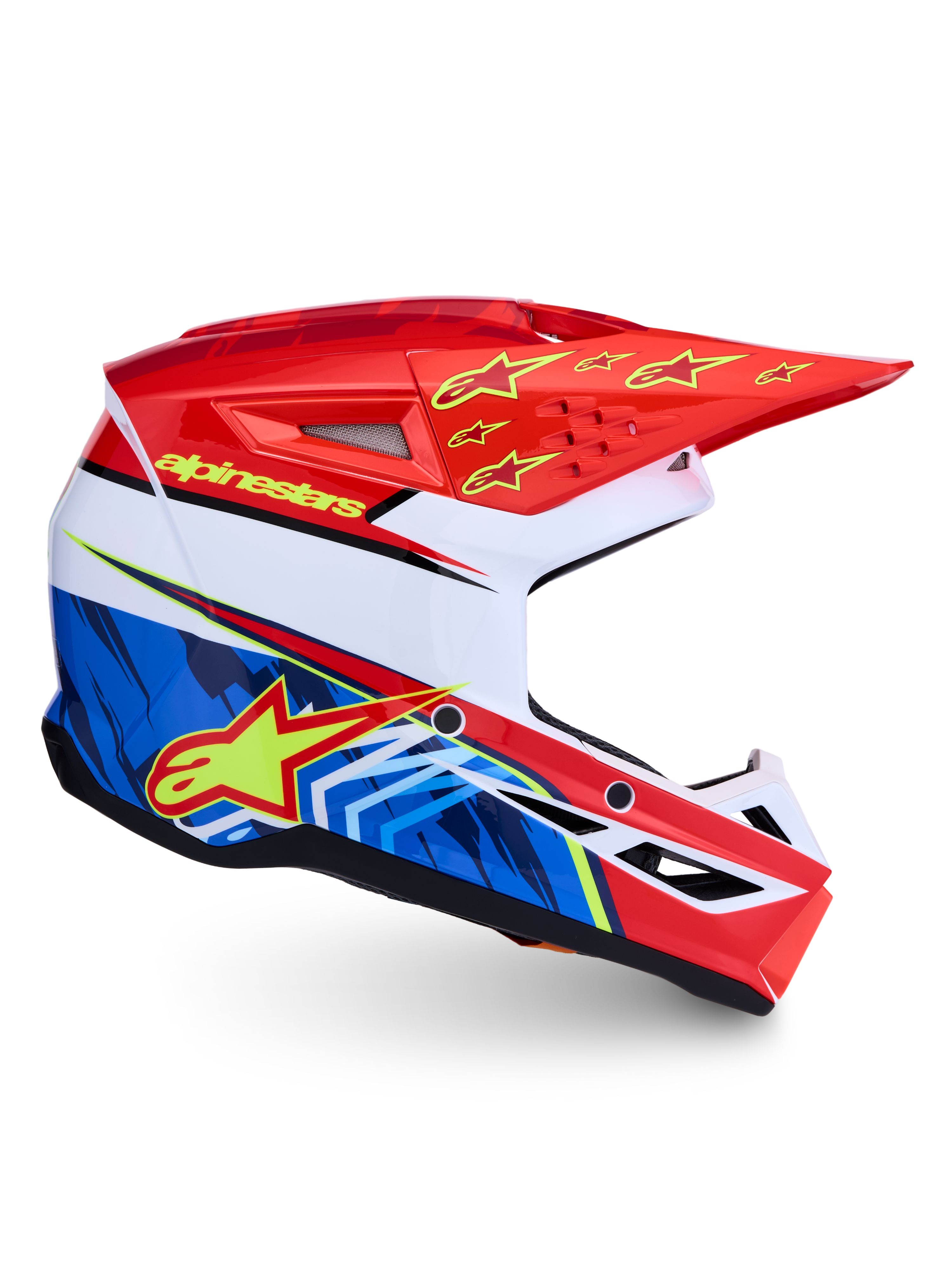 SM3 Falcon ECE06 - Red MX Helmet | Alpinestars®