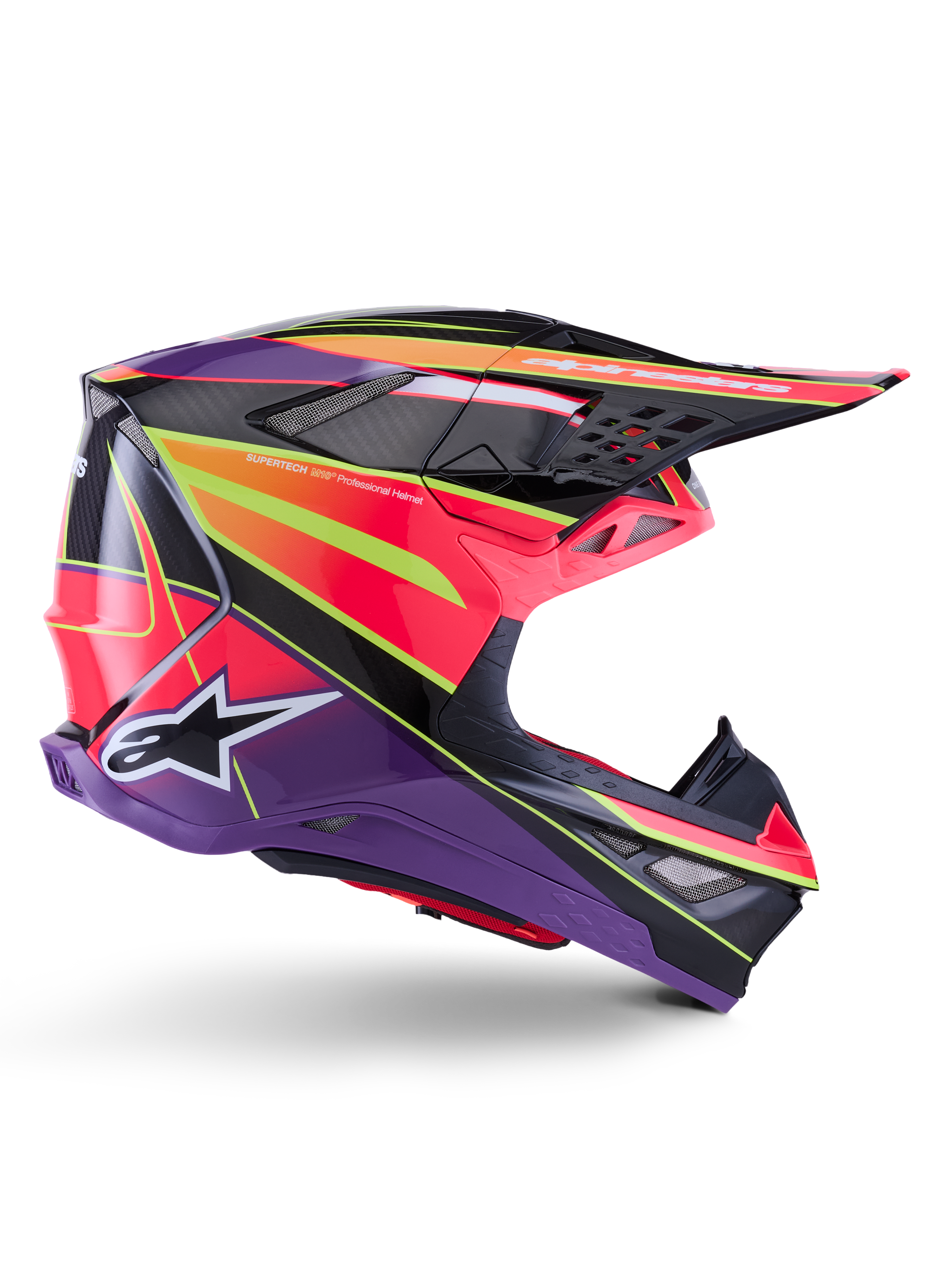 Supertech M10 Era - Pink MX Helmet | Alpinestars®