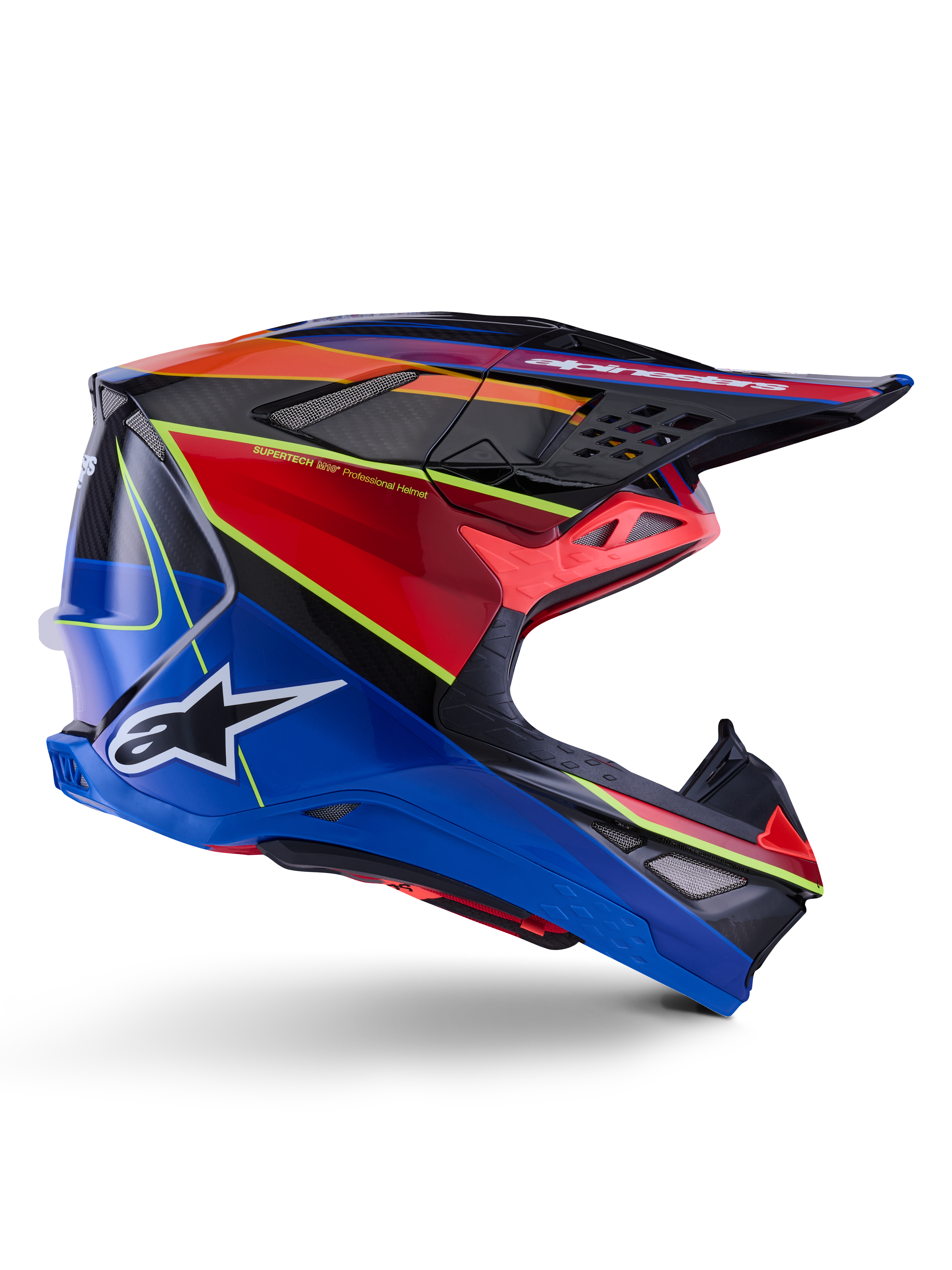 Supertech M10 Era - Blue MX Helmet | Alpinestars®