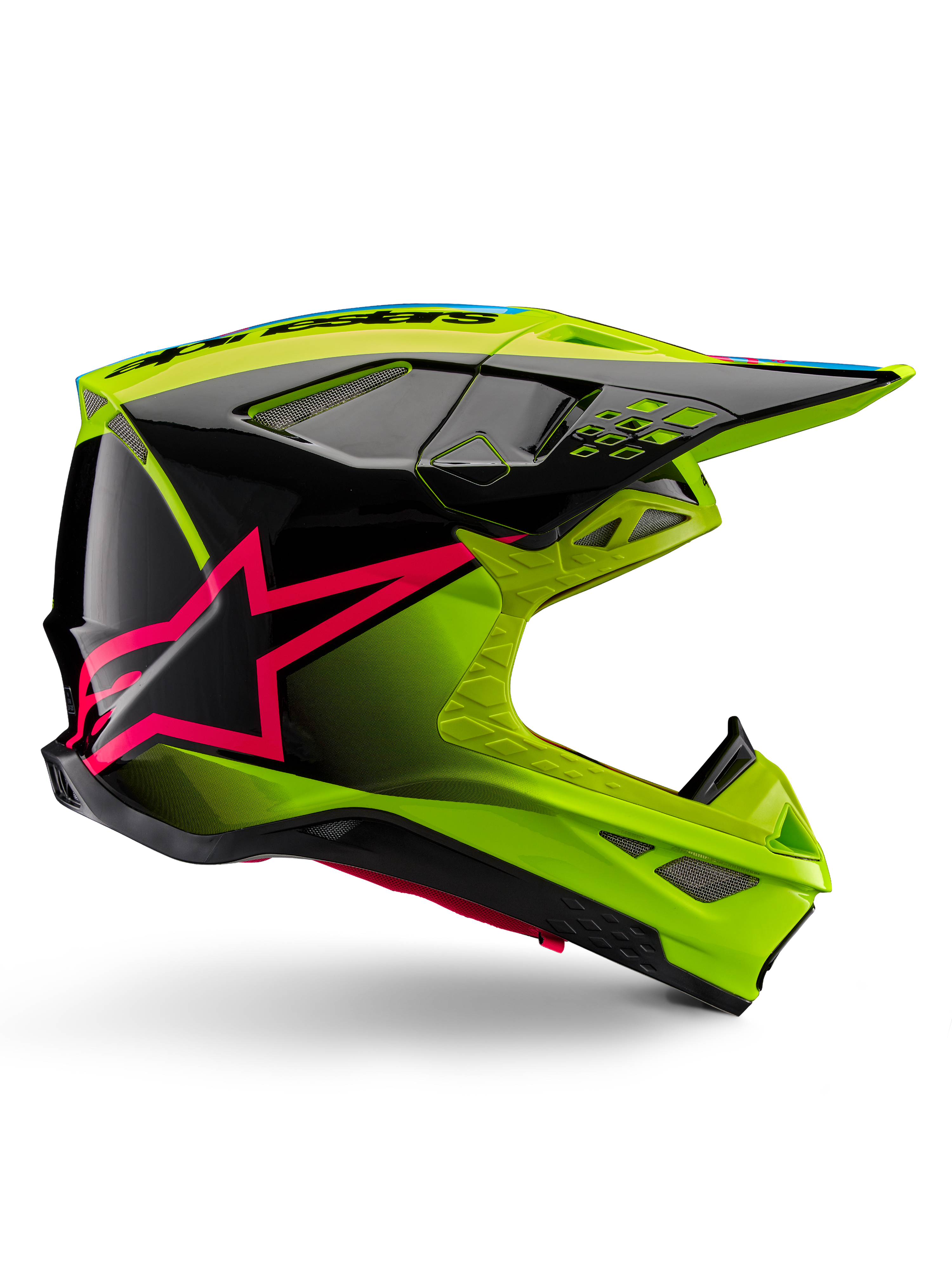 Alpinestars Supertech S-M10 Ampress Helmet (X-Large, Black