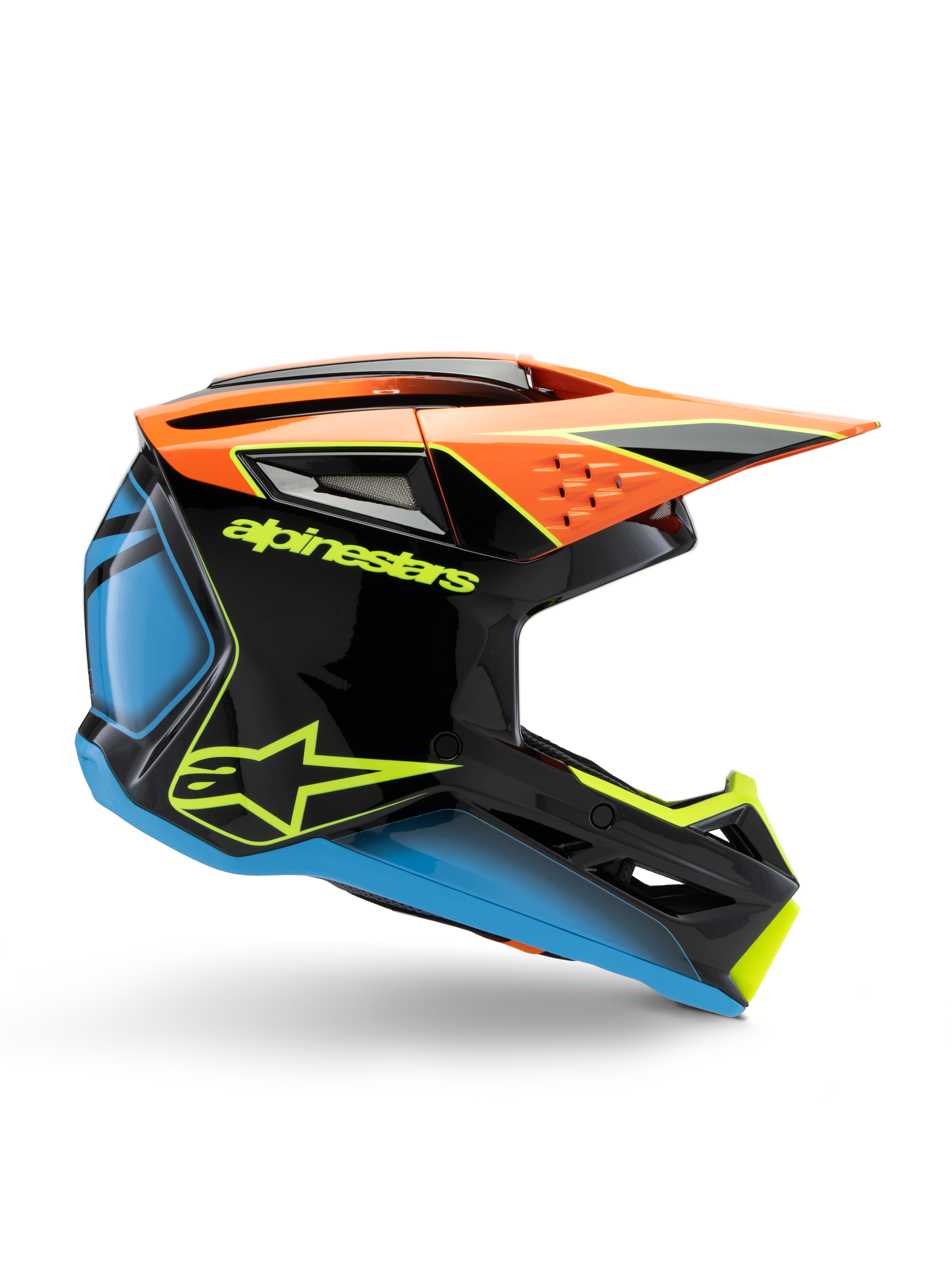SM3 Youth Fray - Black MX Helmet | Alpinestars®