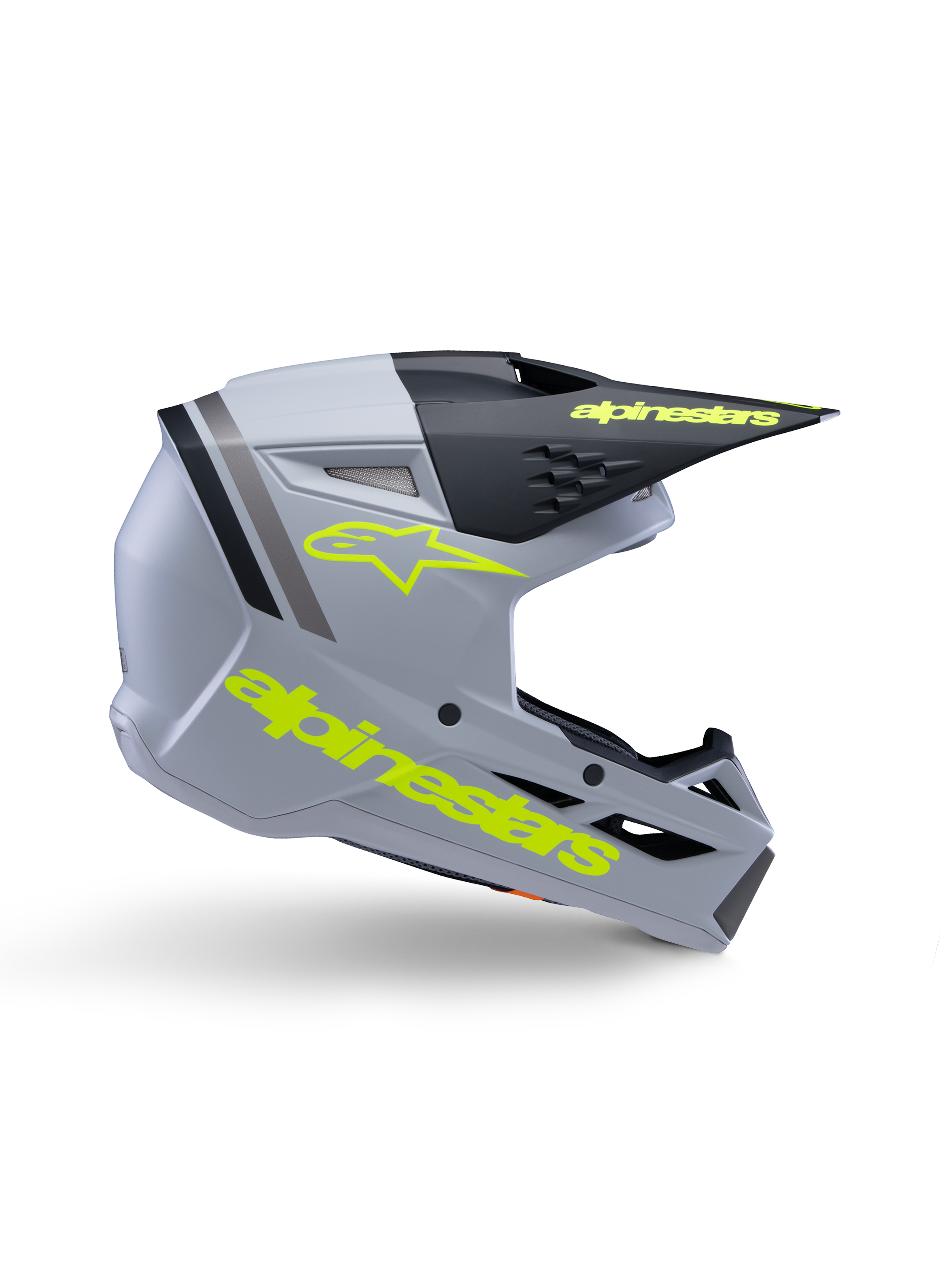 SM3 Youth Radium - Gray MX Helmet | Alpinestars®