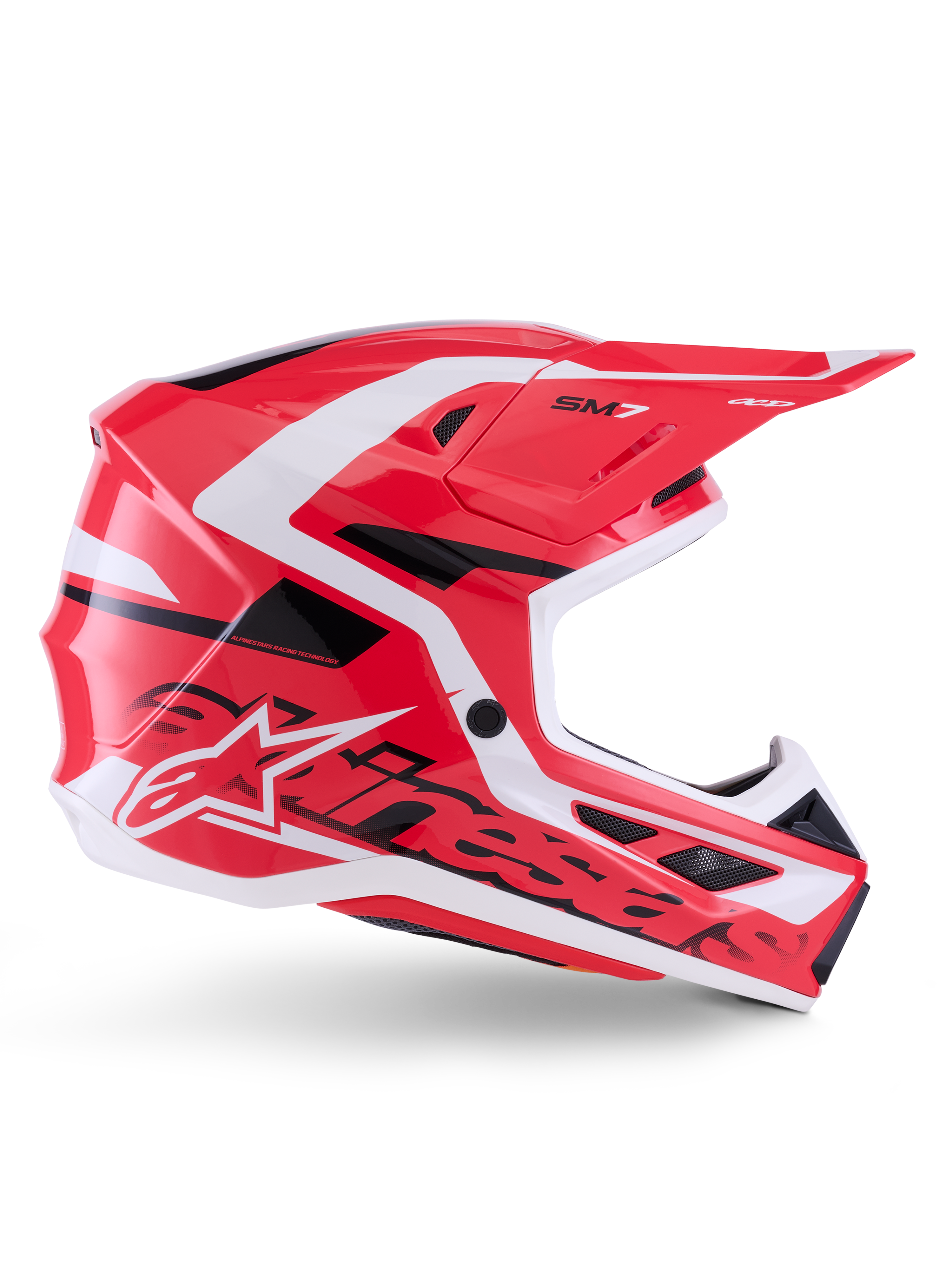 S-M7 Deed - White MX Helmet | Alpinestars®