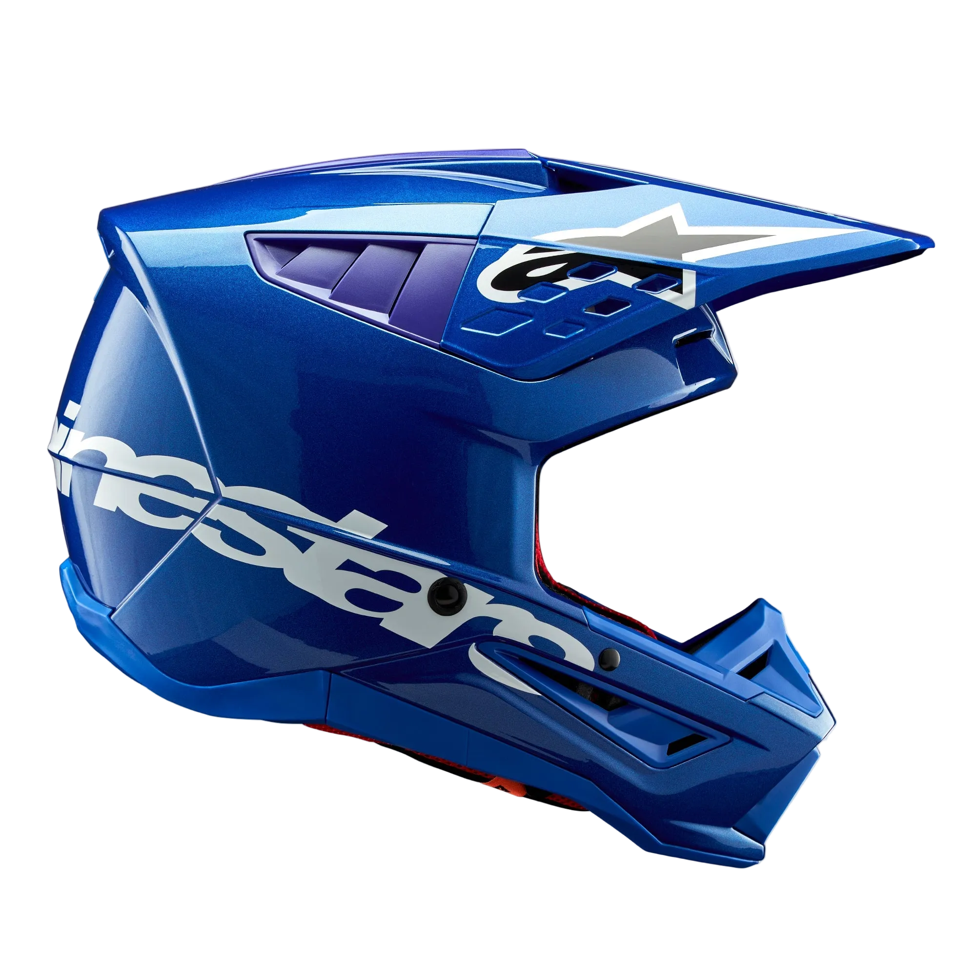 SM5 Corp - Blue MX Helmet | Alpinestars®
