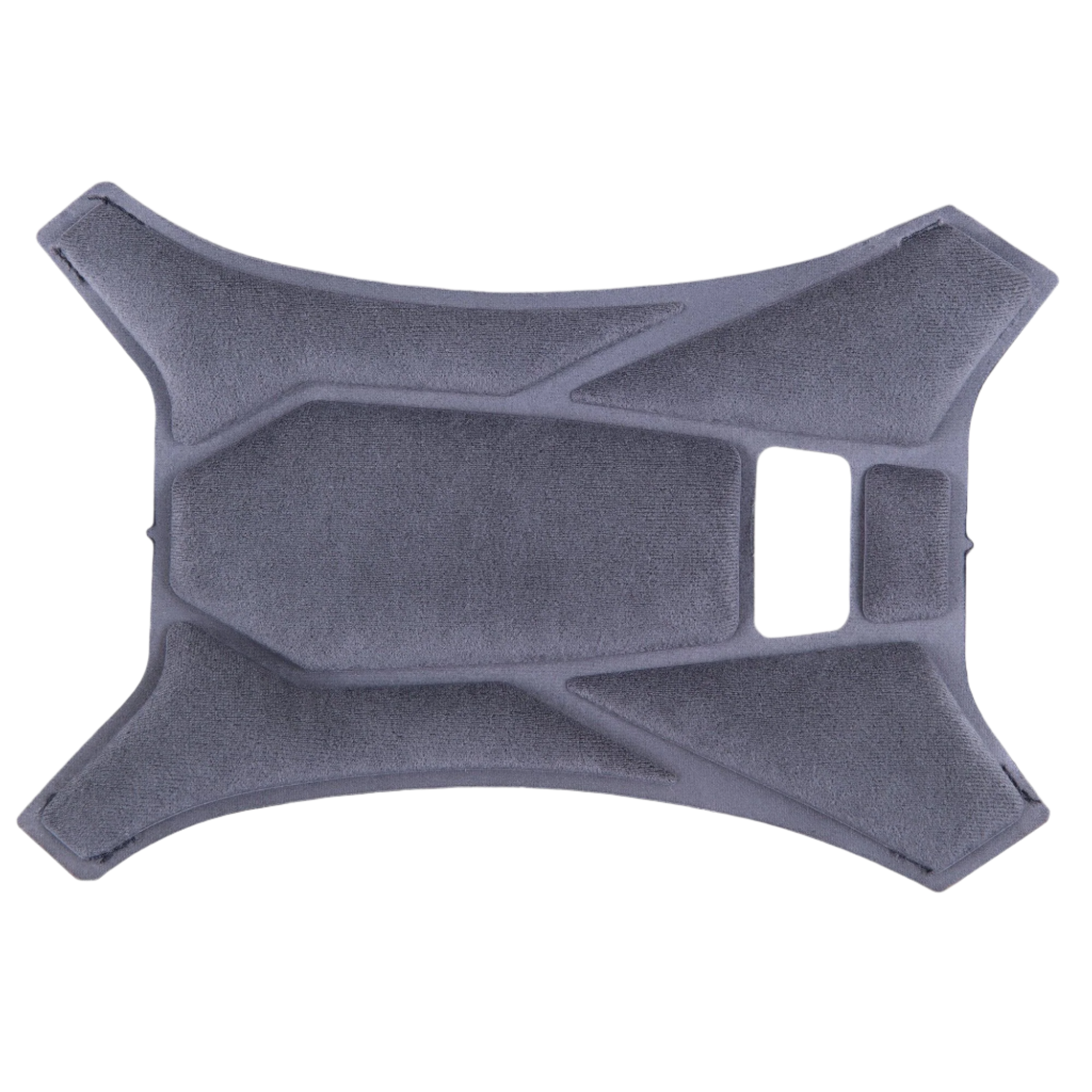 Supertech R10 Top Pad - Gray Motorcycle Helmet Accessory 