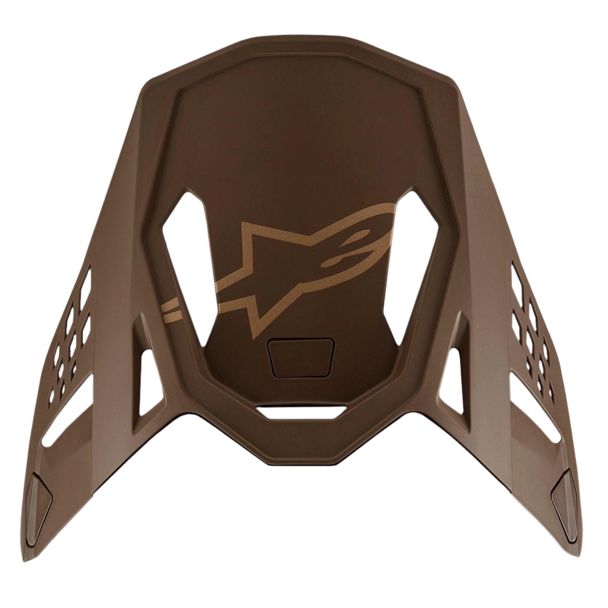 スポーツスター　03 エンデューロマスク Supertech M10 Squad 23 LE Visor - Brown MX Helmet Accessory