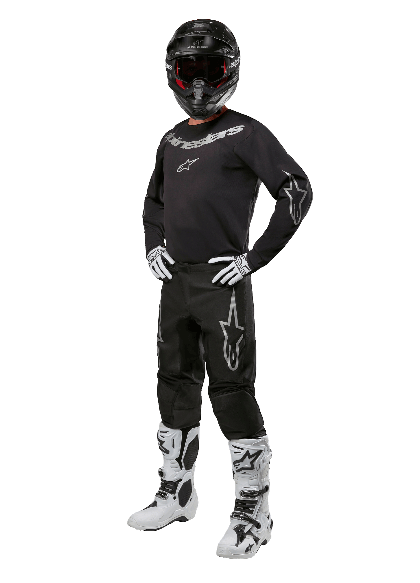 2024 Fluid Graphite Gear Set | Lightweight MX Motorcycle Pants