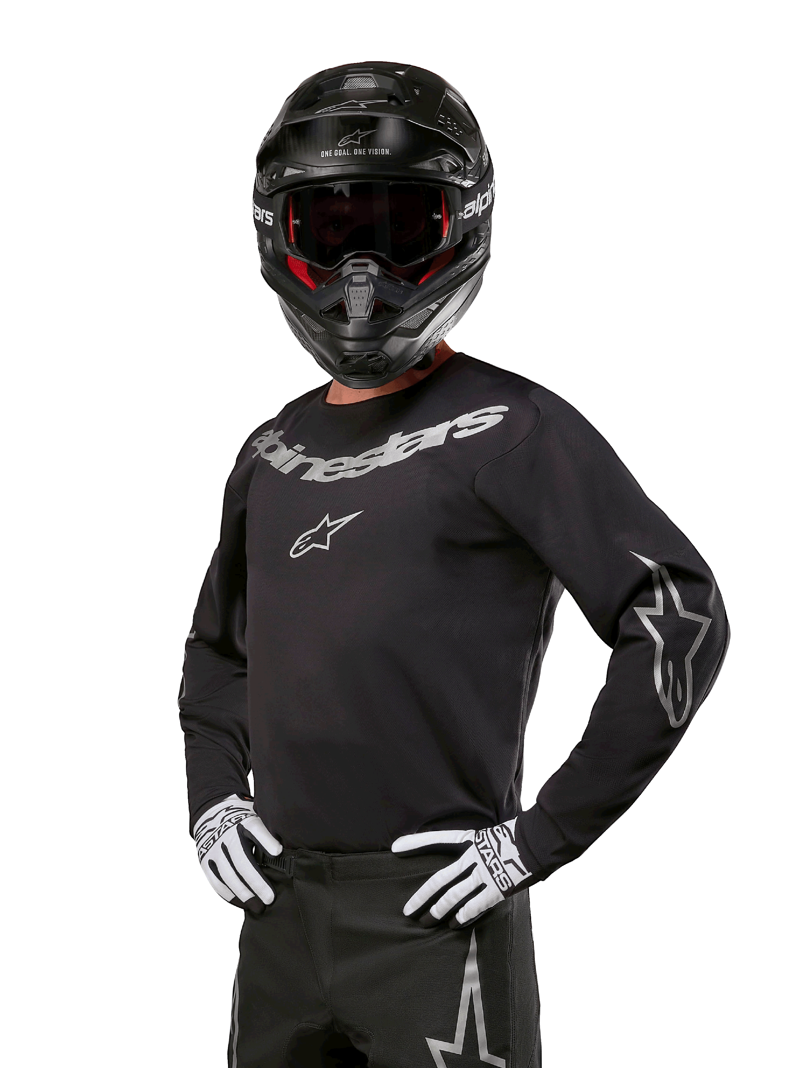 2024 Fluid Graphite - Black MX Jersey