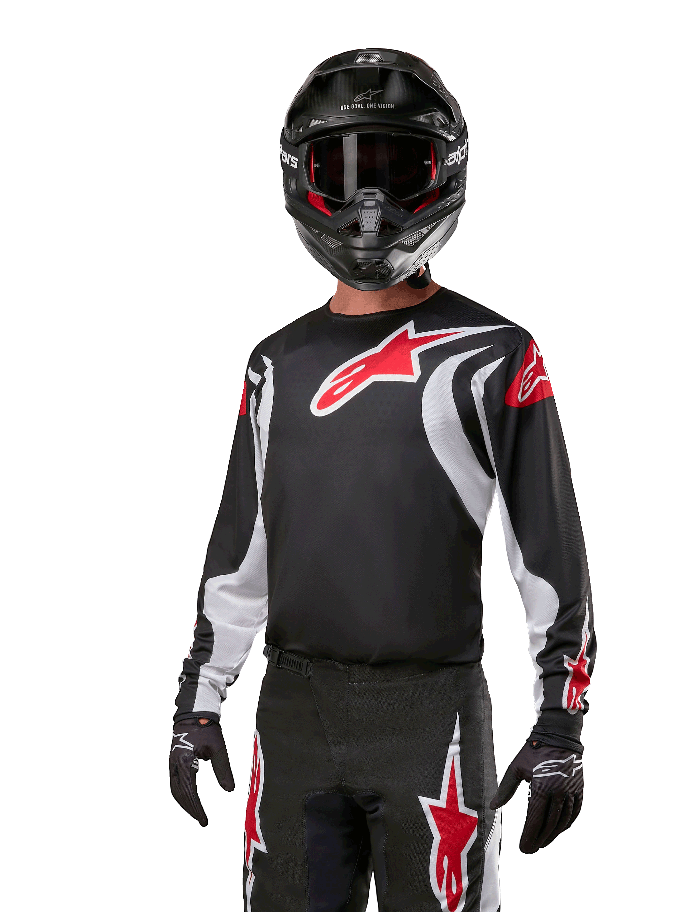 Alpinestars Motocross Gear 2019 Alpinestars 2024 Fluid Graphite