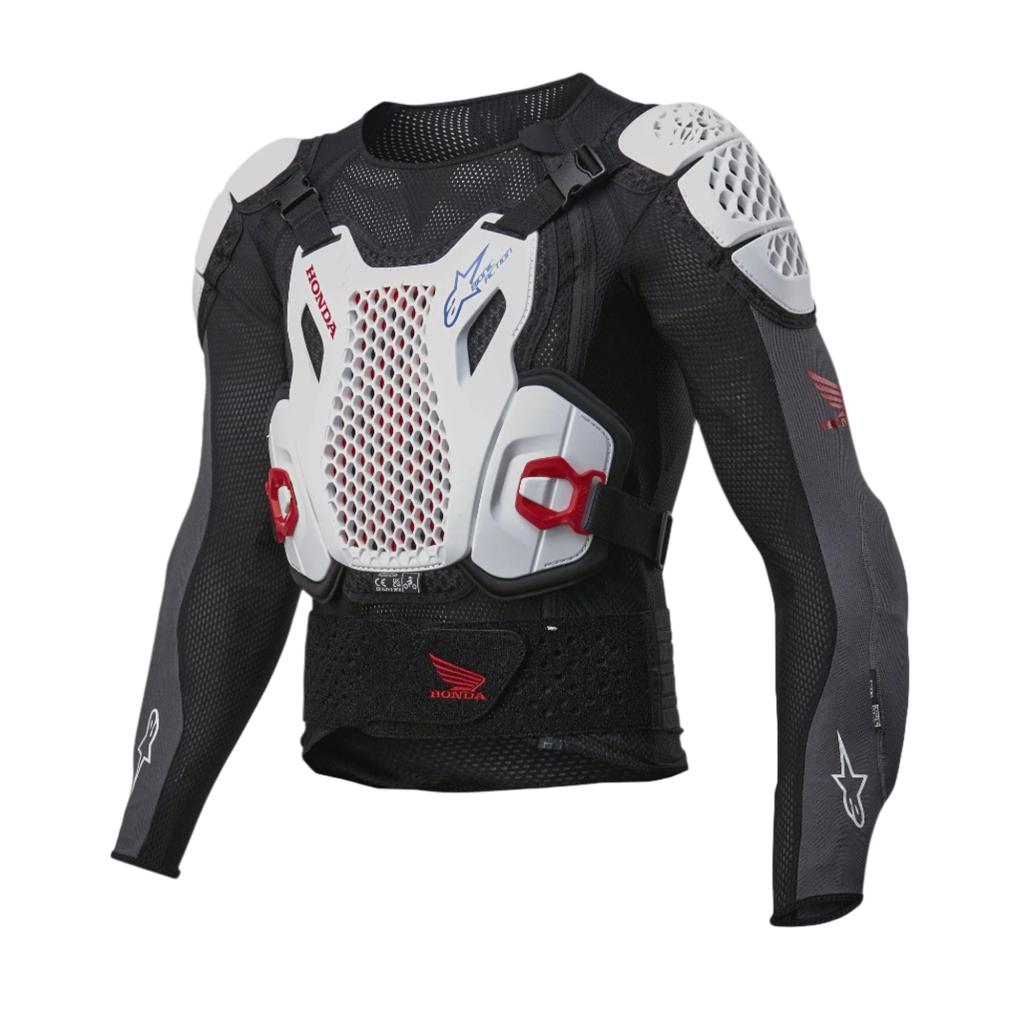 Honda Bionic Plus V2 - Black Motorcycle Protection Jacket