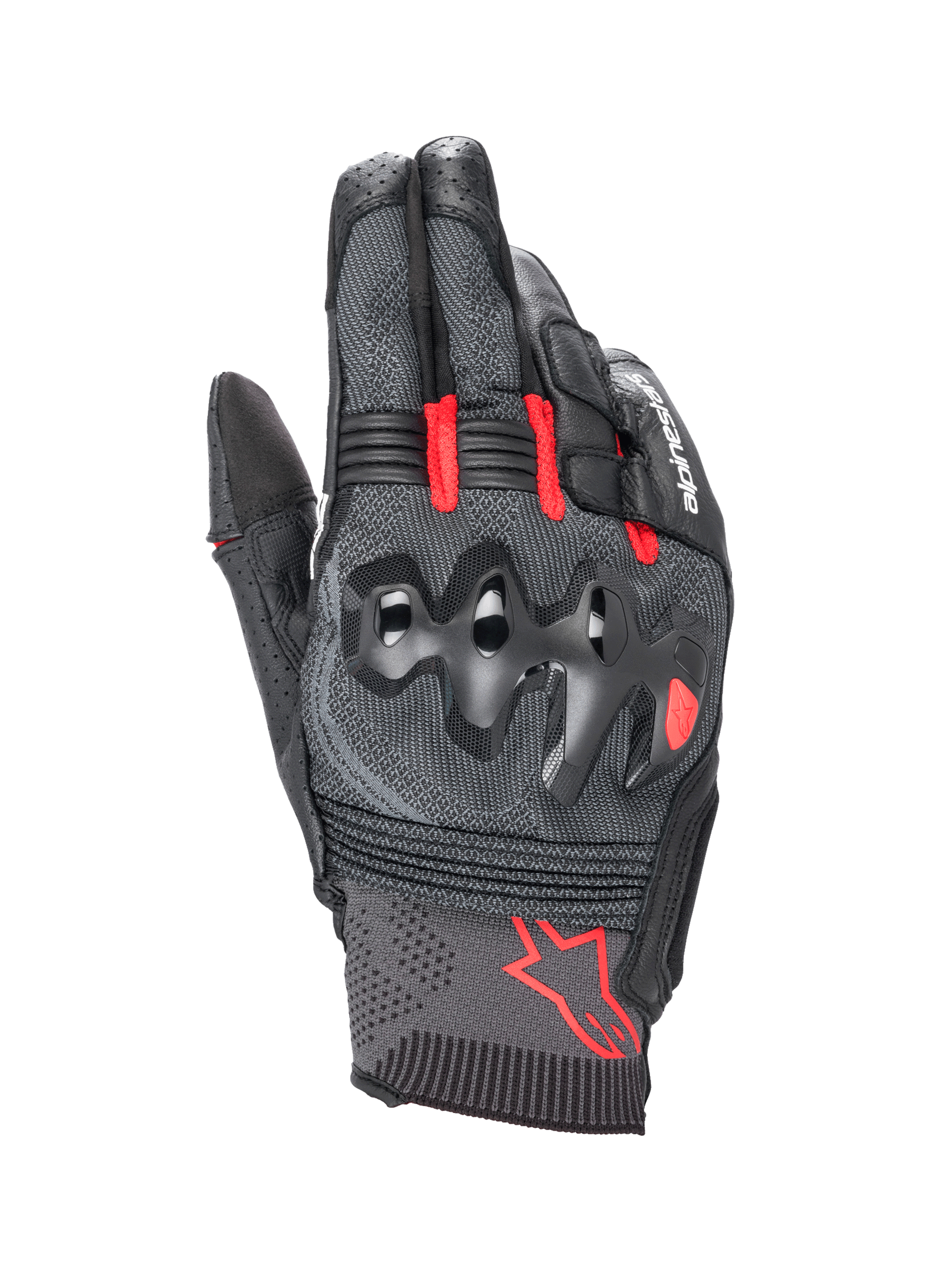 アルパインスターズ MORPH SPORT 黒/ブライトレッド　3567122 Morph Sport - Black Motorcycle Gloves | Alpinestars®