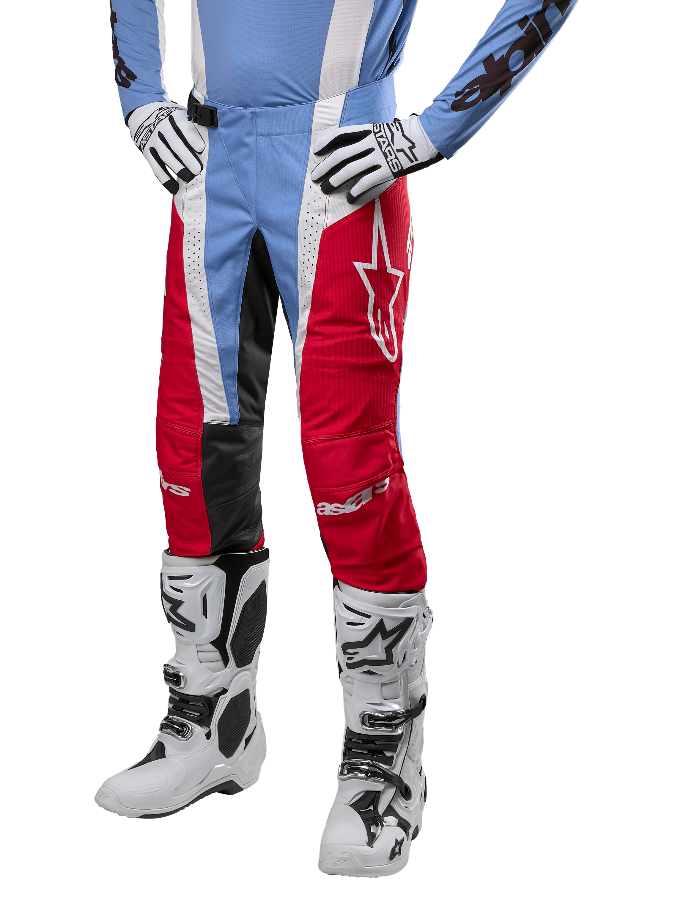 2024 Techstar Ocuri - Light Blue MX Pants | Alpinestars® 2024 Techstar Ocuri - Light Blue MX Pants | Alpinestars®