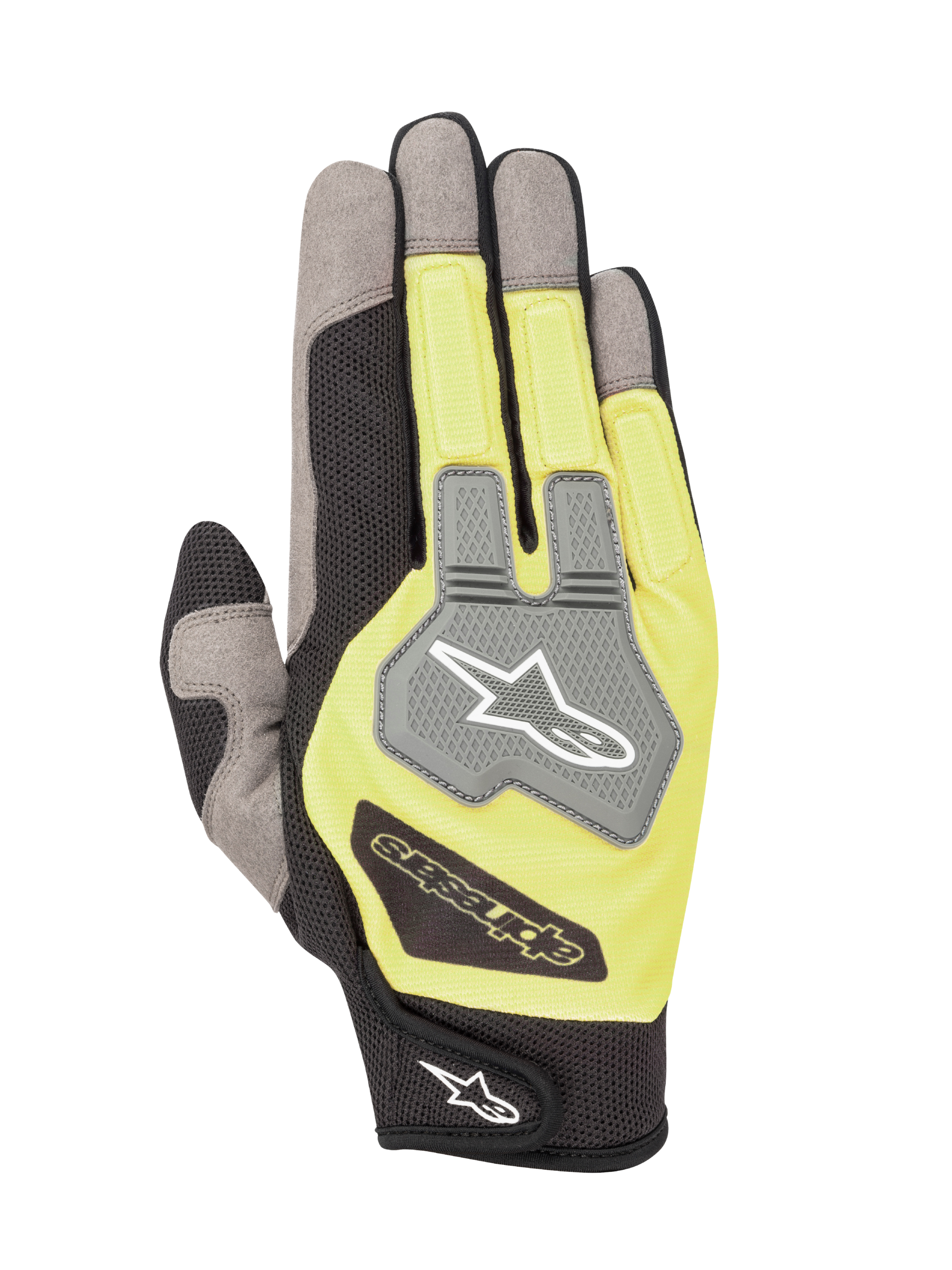 Engine - Black Yellow Karting Gloves | Alpinestars®