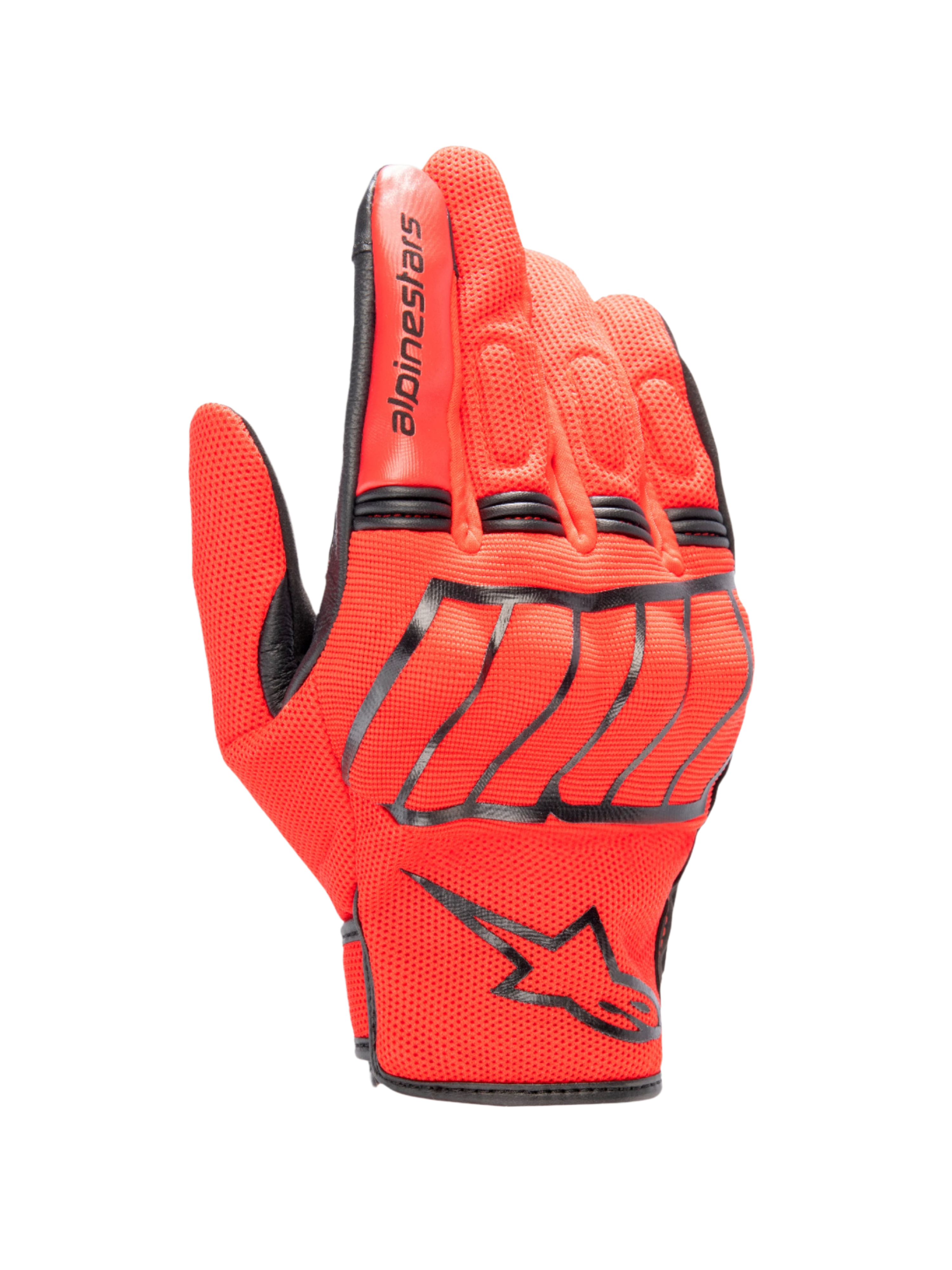 MM 93 Losail V2 - Black Motorcycle Gloves | Alpinestars®