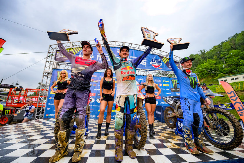ALPINESTARS TOP SIX LOCK-OUT AS CHASE SEXTON WINS AMA PRO MOTOCROSS SPRING CREEK 450 NATIONAL AT MILLVILLE