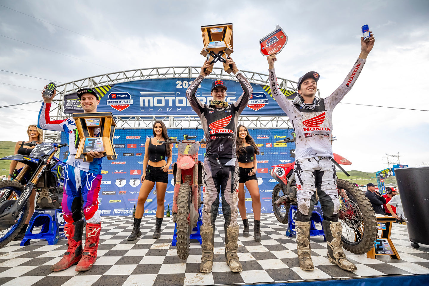 ALPINESTARS PRO MOTOCROSS CHAMPIONSHIP 450 S-M10 HELMET TOP FIVE LOCK-OUT AS JETT EDGES HUNTER IN TITANTIC LAWRENCE BROTHERS SHOUT-OUT AT THUNDER VALLEY, COLORADO