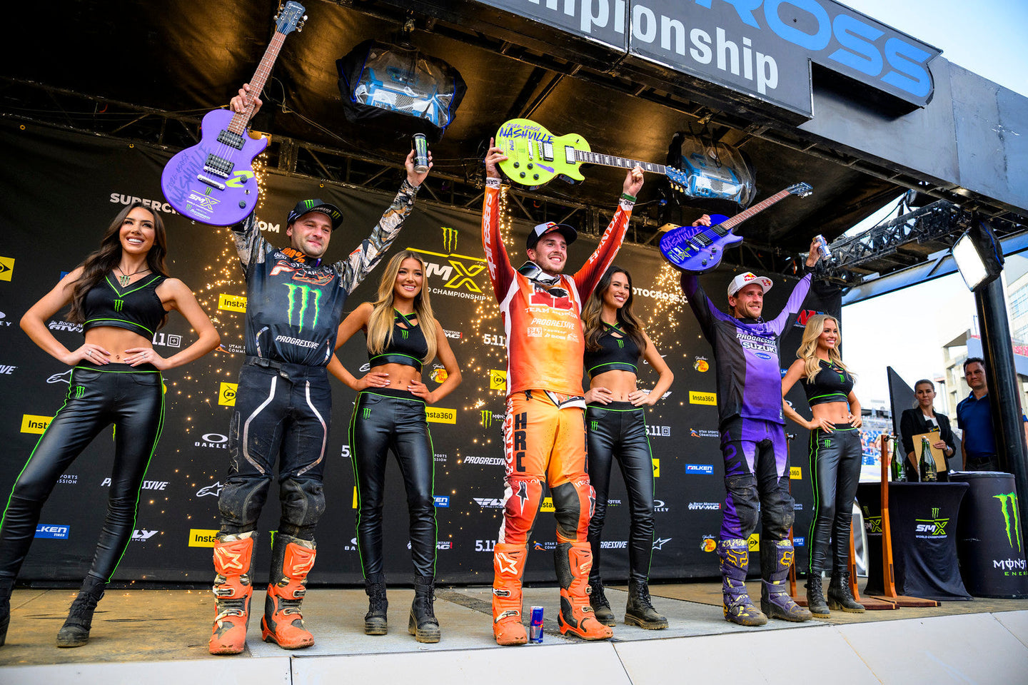 HUNTER LAWRENCE WINS NASHVILLE 450SX, COOPER WEBB TAKES 2ND