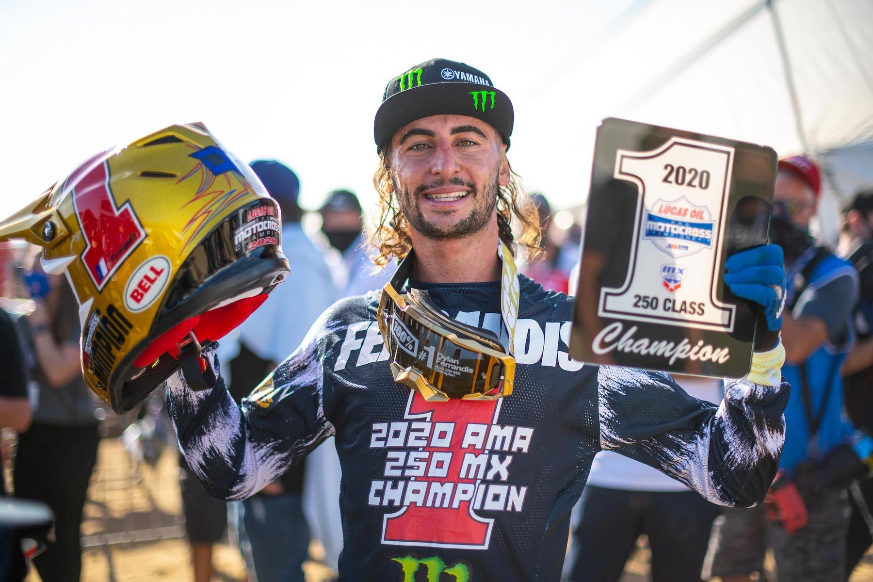 DYLAN FERRANDIS IS CROWNED AMA 250MX CHAMPION AT PALA
