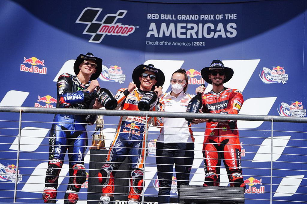 ALPINESTARS TOP SIX LOCK-OUT AS MAGNIFICENT MARC MARQUEZ DOMINATES MOTOGP RACE TO REGAIN KING OF CIRCUIT OF THE AMERICAS CROWN IN TEXAS