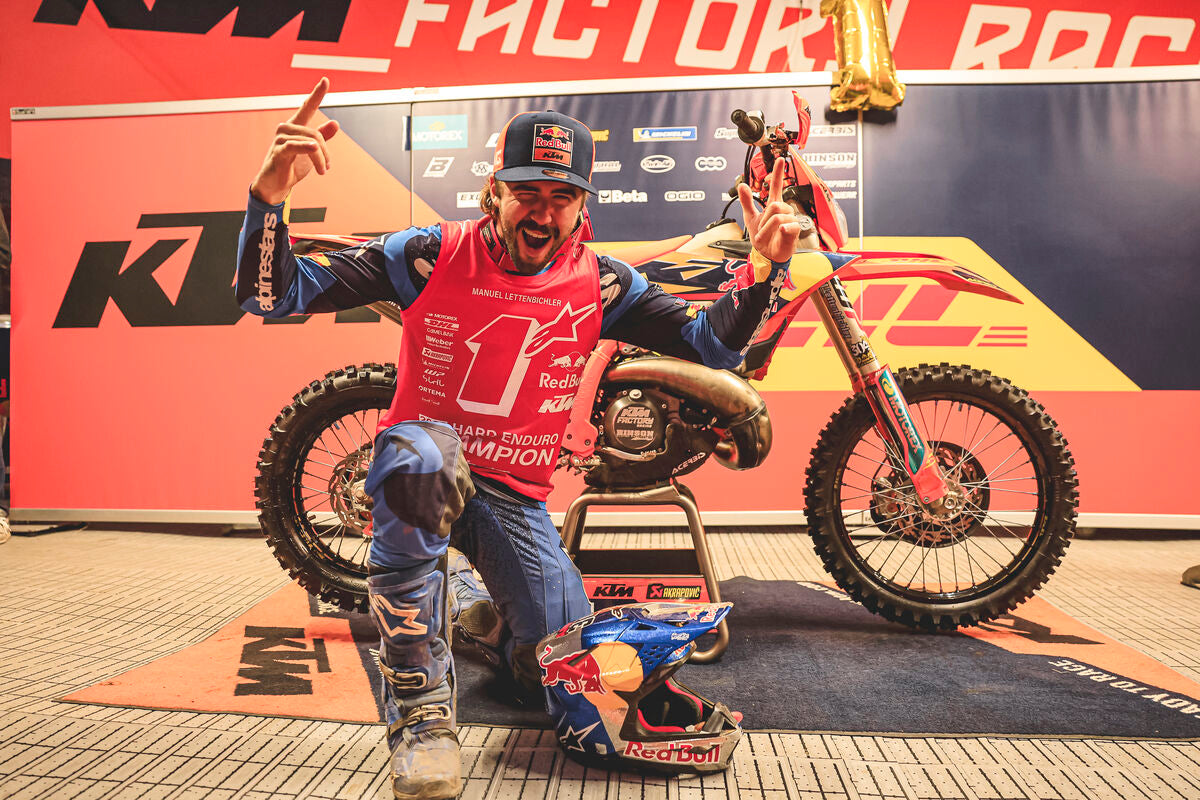 MANUEL 'MANI' LETTENBICHLER LOCKS IN FIFTH CONSECUTIVE FIM HARD ENDURO WORLD CHAMPIONSHIP AT HIXPANIA HARD ENDURO IN SPAIN