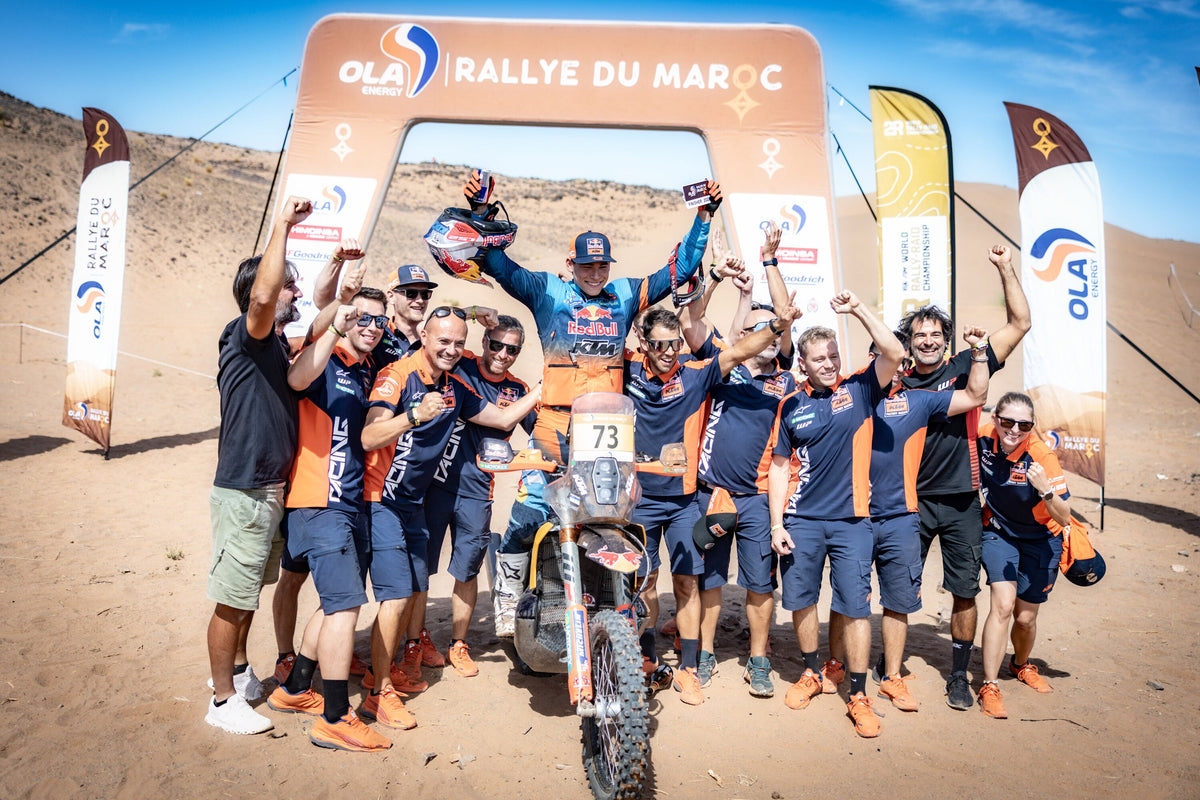EDGAR CANET WINS MAIDEN RALLYGP AT RALLYE DU MAROC OVER TEAMMATE DANIEL SANDERS IN SECOND PLACE