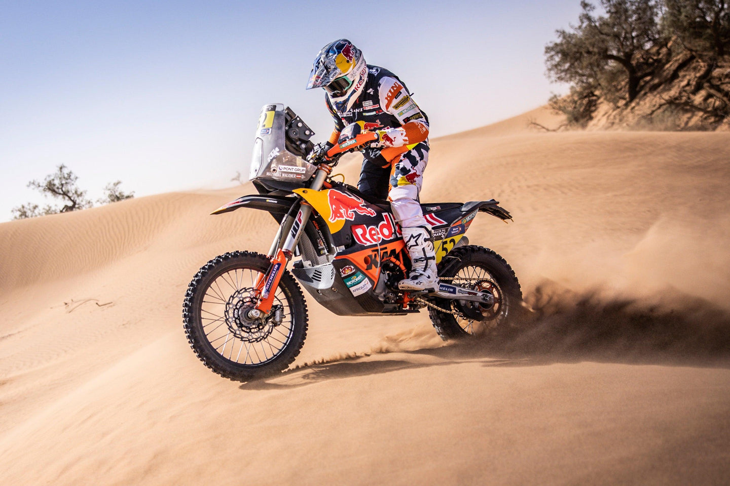 ALPINESTARS PODIUM LOCK-OUT AS MATTHIAS WALKNER WINS STAGE TWO OF RALLYE DU MAROC