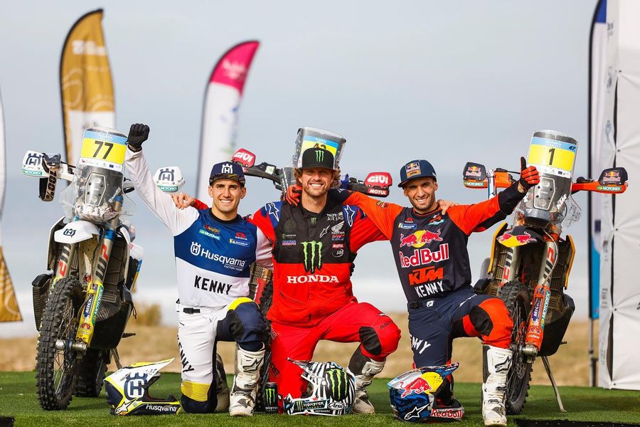 ALPINESTARS SWEEP FIM ANDALUCIA RALLY PODIUM AS ADRIEN VAN BEVEREN WINS WITH KEVIN AND LUCIANO BENAVIDES SECOND AND THIRD RESPECTIVELY IN SPAIN
