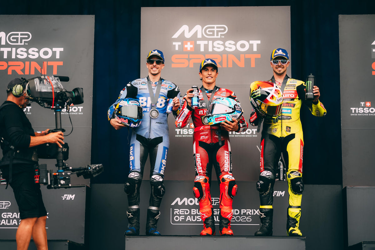 ALPINESTARS 1-2-3 IN LAST-EVER PHILLIP ISLAND MOTOGP SPRINT, WITH MARC MARQUEZ LEADING ALEX MARQUEZ AND FABIO DI GIANNANTONIO IN AUSTRALIA&nbsp;