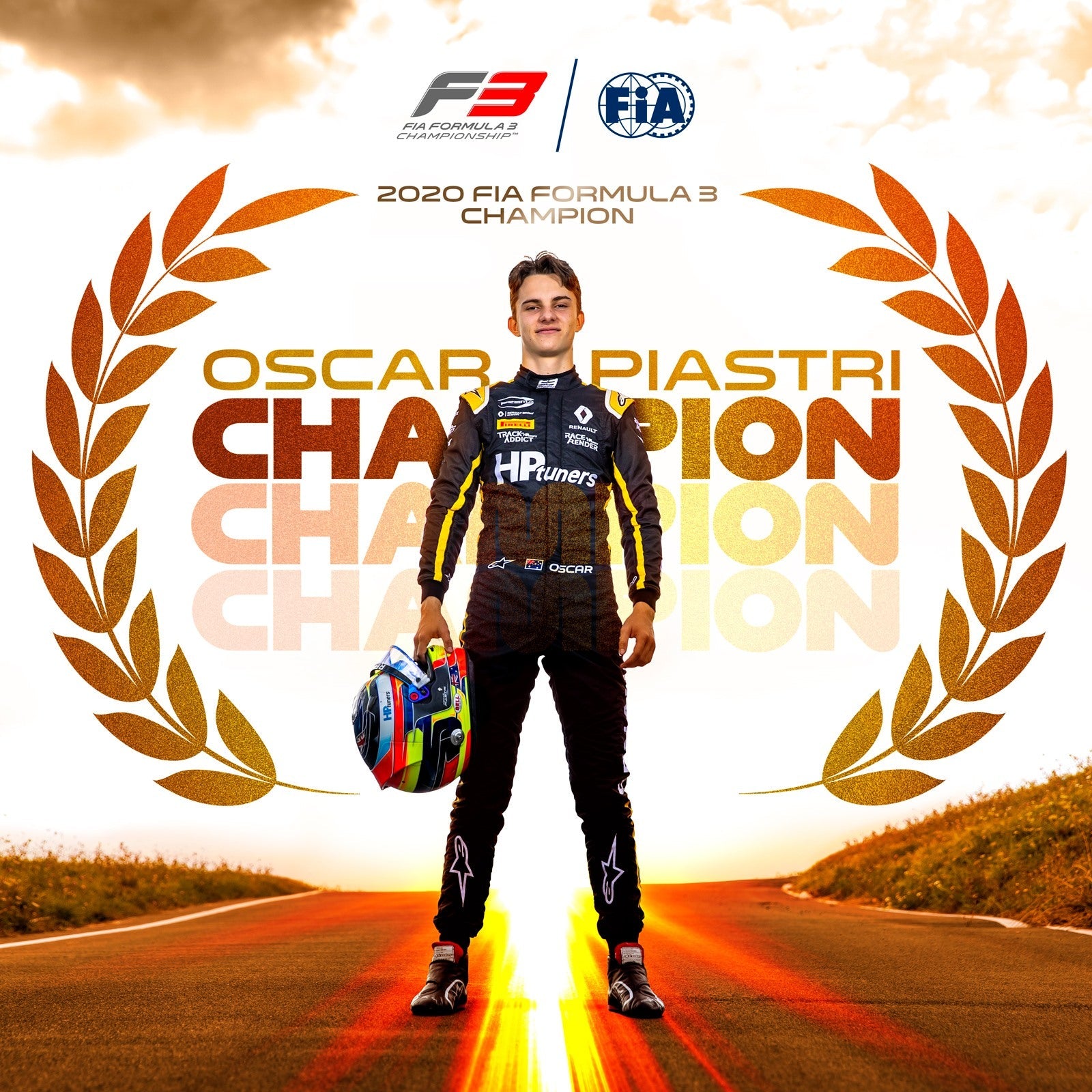 Oscar Piastri coronado campeón de Fórmula 3 en Mugello