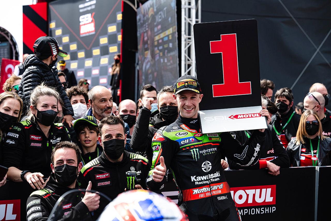 JONATHAN REA VICTORIOUS AT WORLD SUPERBIKE SEASON OPENER IN ARAGON, SPAIN