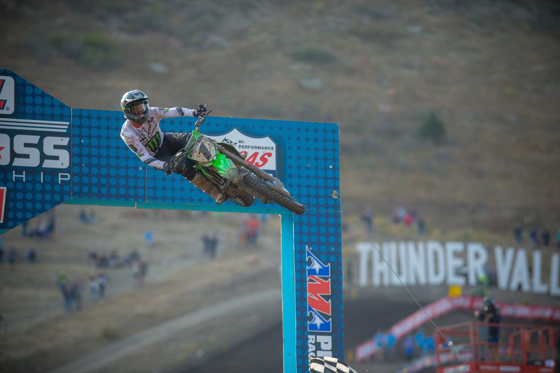 ELI TOMAC BRINGS ON THE NOISE TO TAKE OVERALL 450 MX WIN AT THUNDER VALLEY NATIONAL, COLORADO