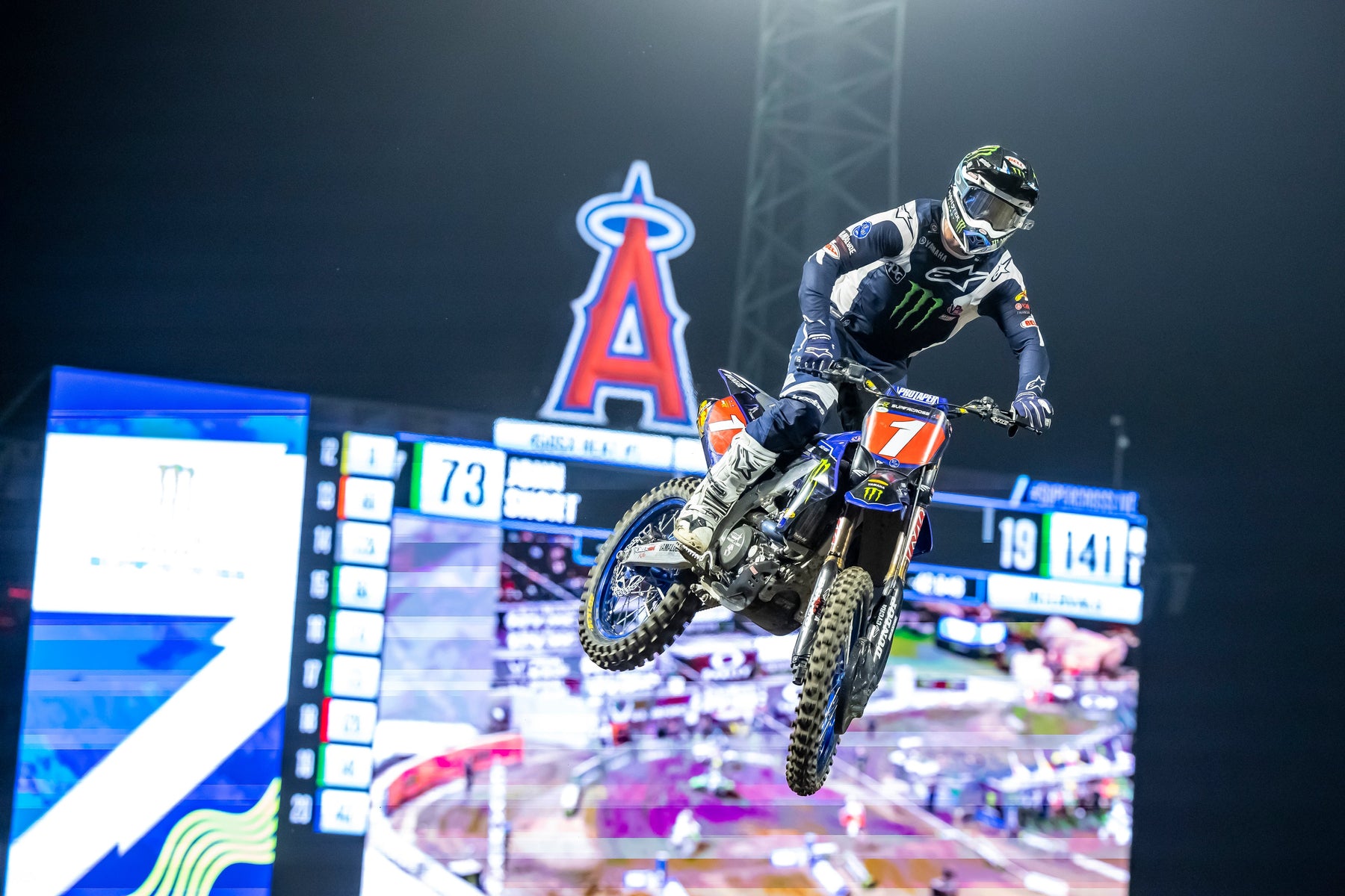 ALPINESTARS PODIUM LOCK-OUT AS HIGH-FLYING ELI TOMAC SOARS TO 450SX VICTORY AT ANAHEIM 1 IN DRAMA-PACKED SEASON OPENER IN CALIFORNIA