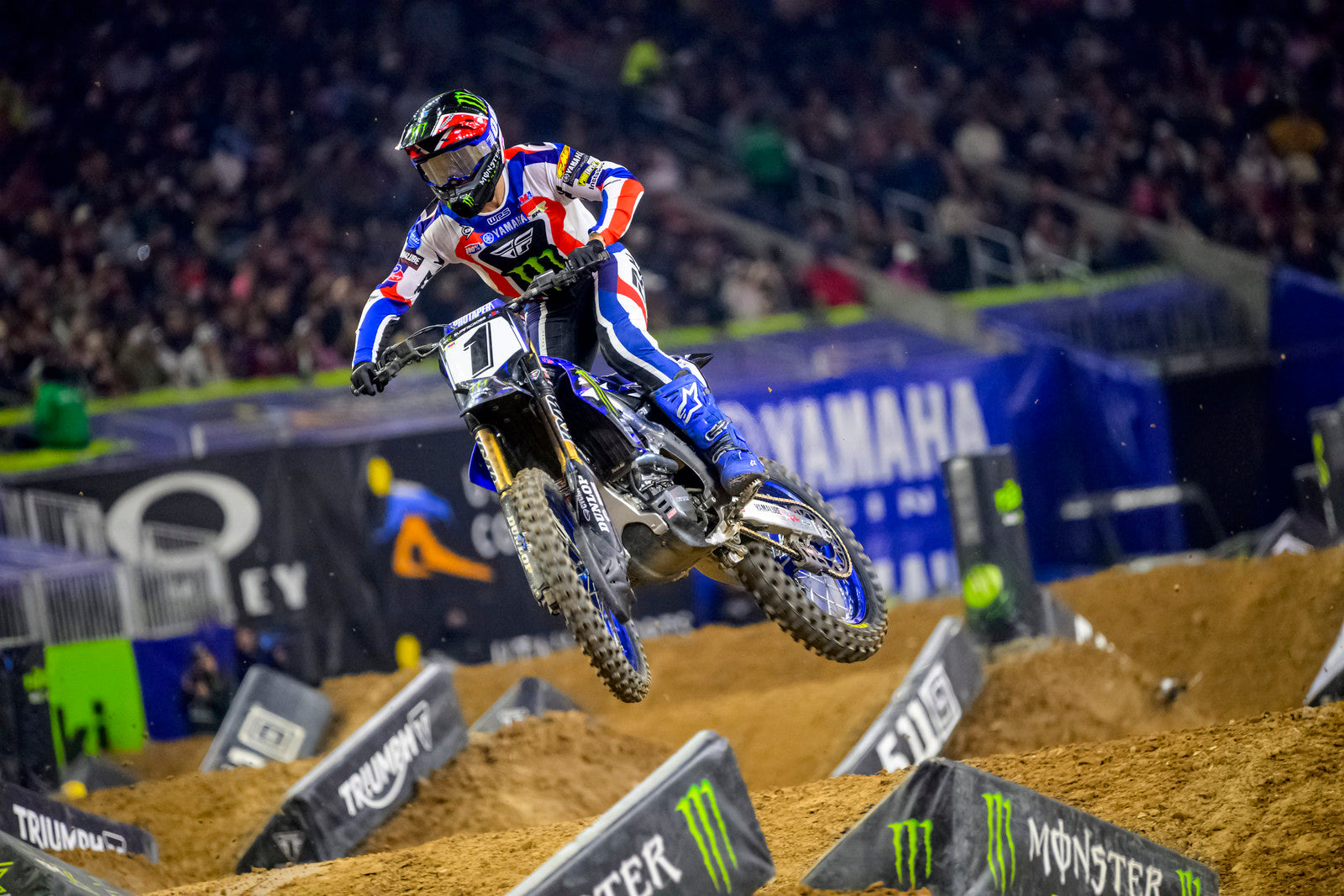COOPER WEBB EDGES HUNTER LAWRENCE FOR VICTORY IN 450SX TRIPLE CROWN THRILLER IN HOUSTON, TEXAS