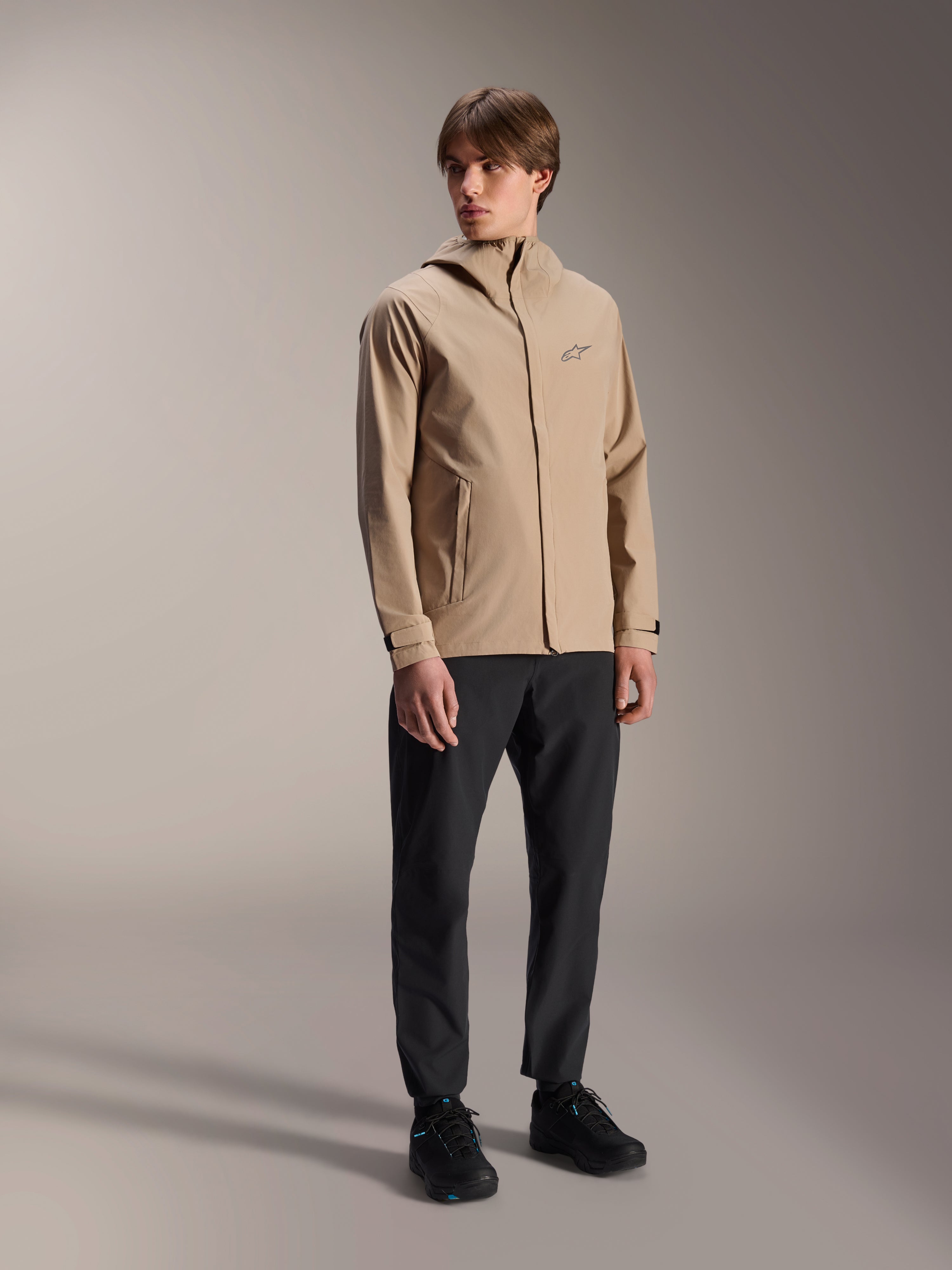 A-Dura Rain - Light Brown Cycling Jacket | Alpinestars®