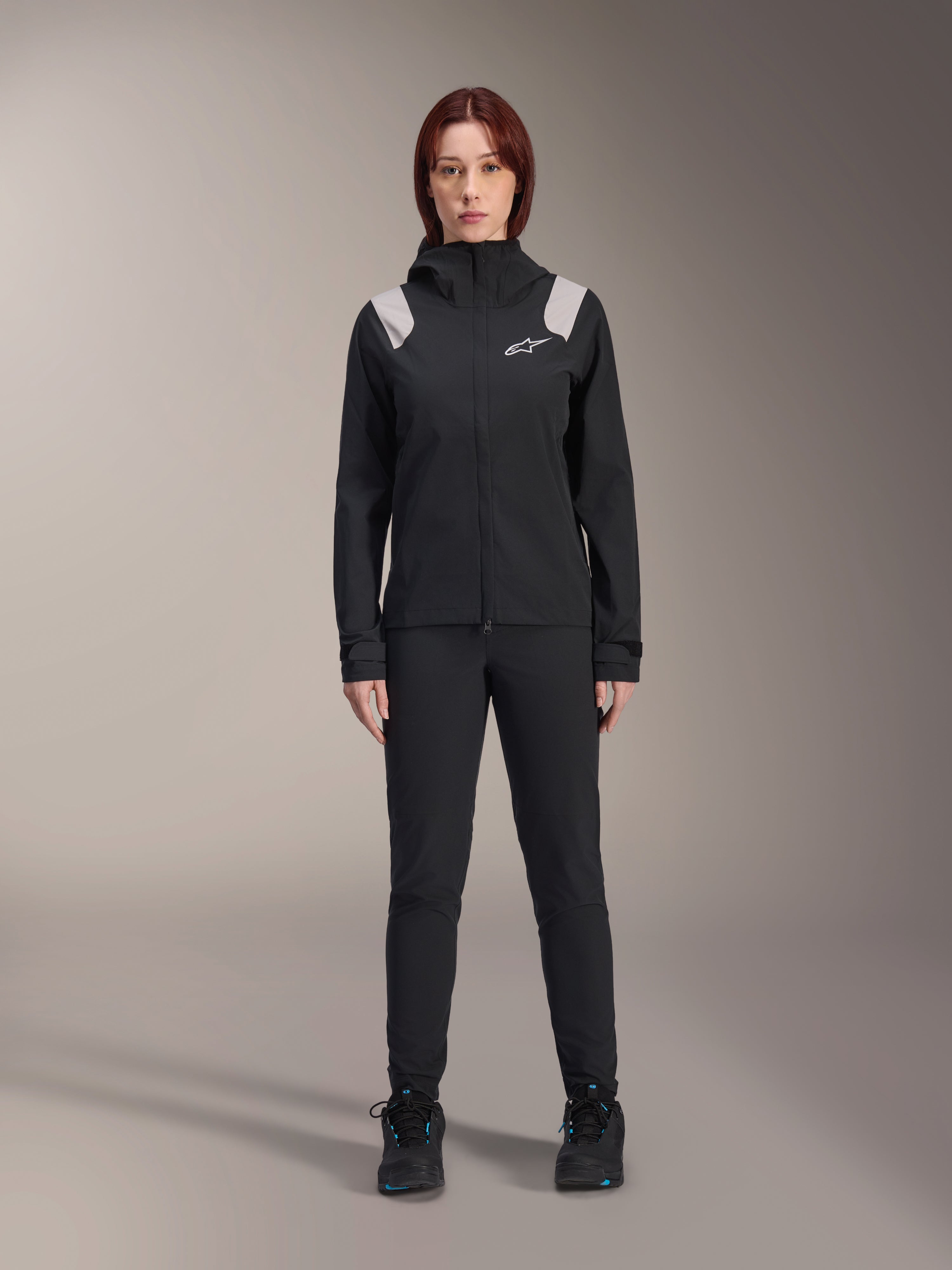 Stella A-Dura Rain - Black Cycling Jacket | Alpinestars®