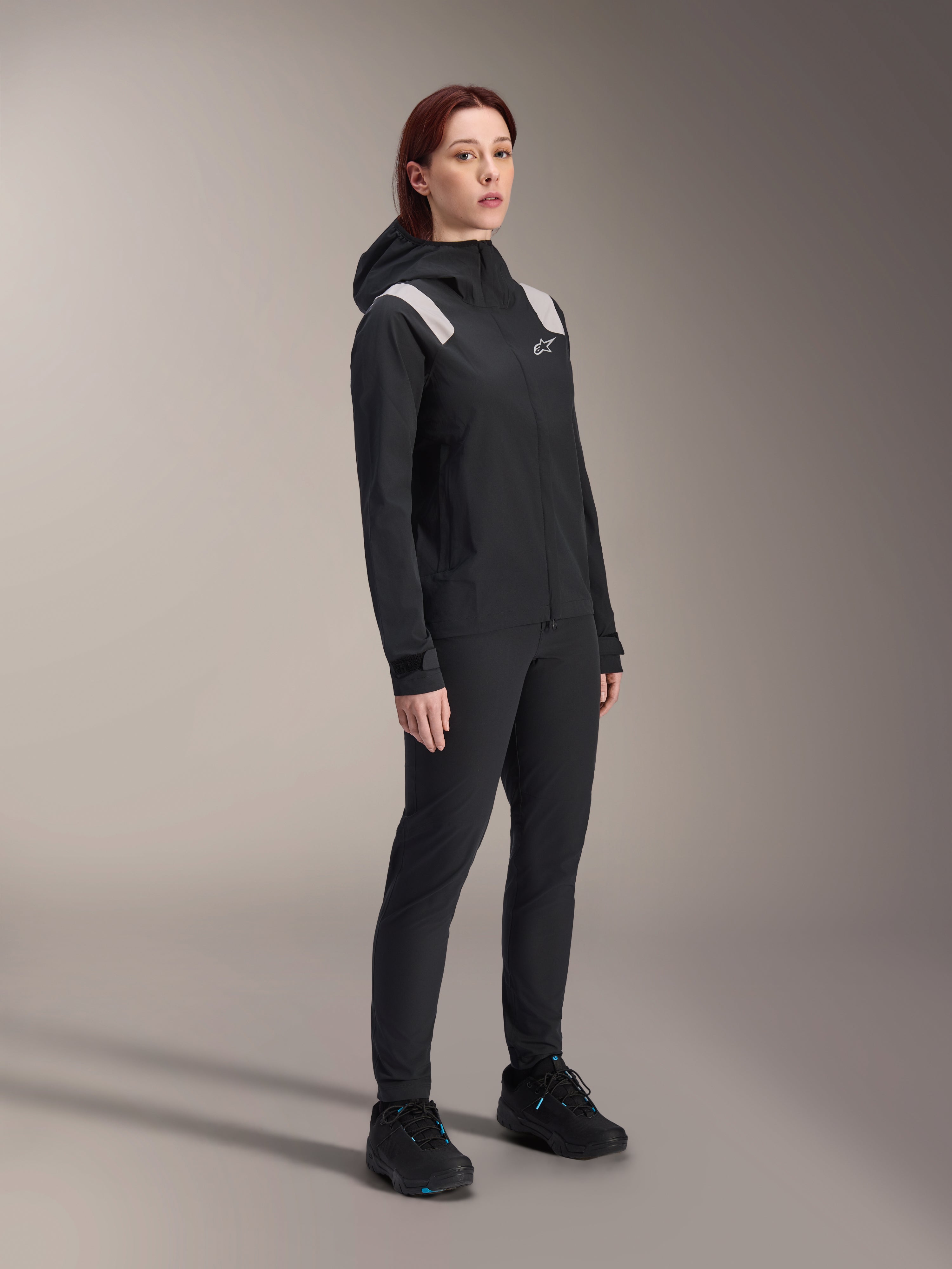 Stella A-Dura Rain Jacket Woman - Black Cycling Synthetic Jacket