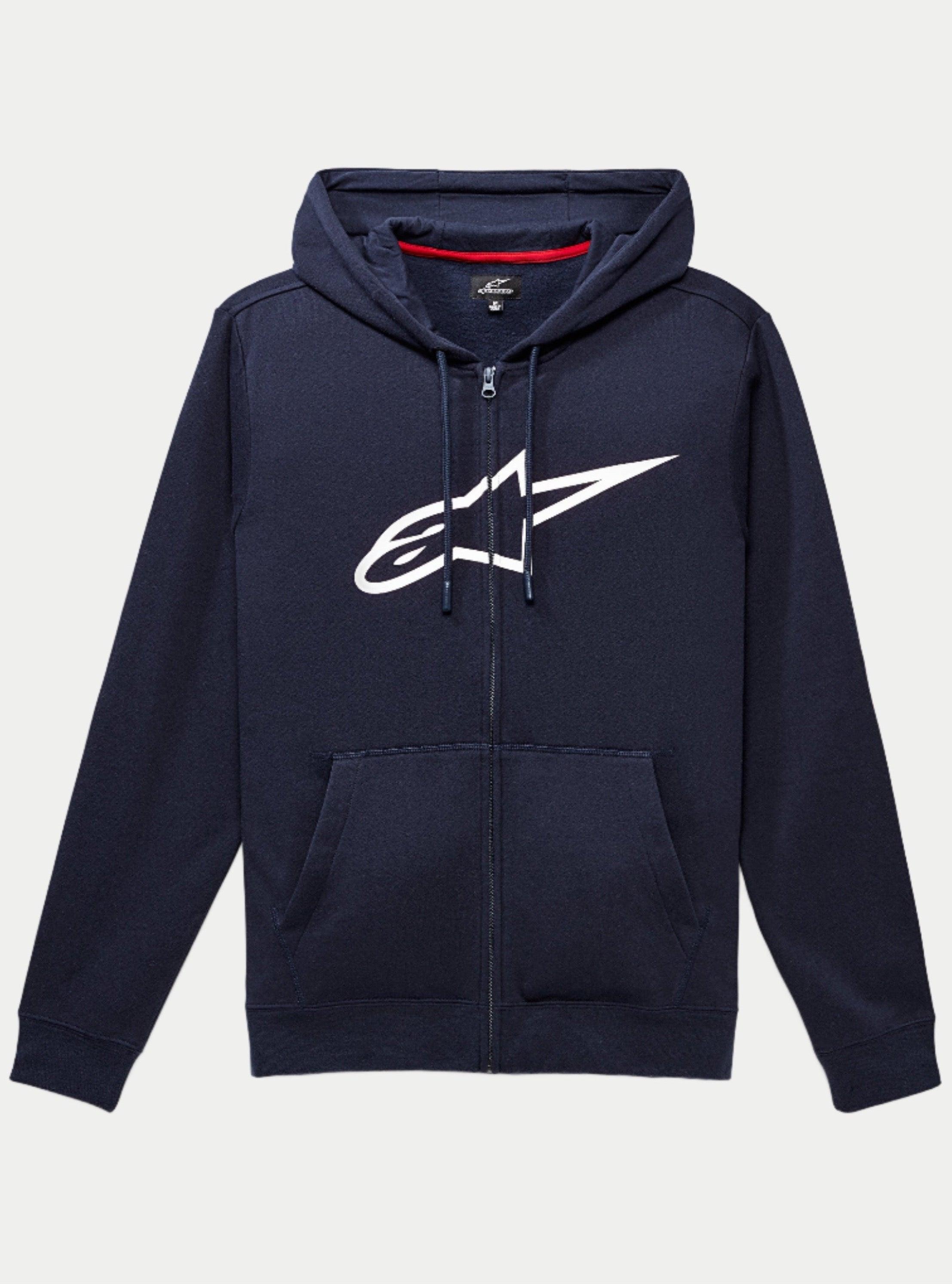 Ageless Zip V3 - Navy Sportswear Hoodie | Alpinestars®