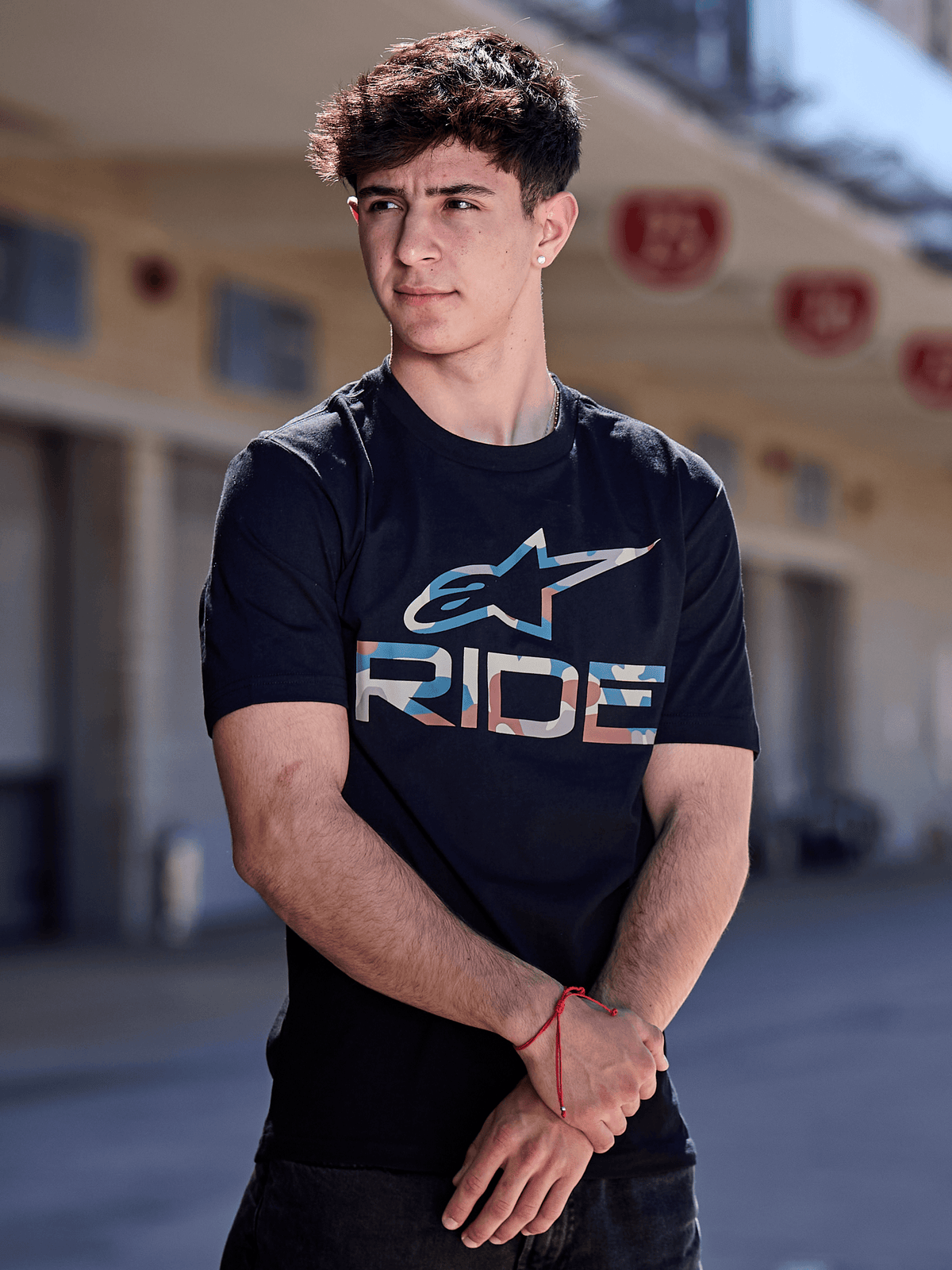 Alpinestars Ride 4.0 Camo short sleeve T-shirt Black | Motardinn Alpinestars Ride 4.0 Camo short sleeve T-shirt Black | Motardinn