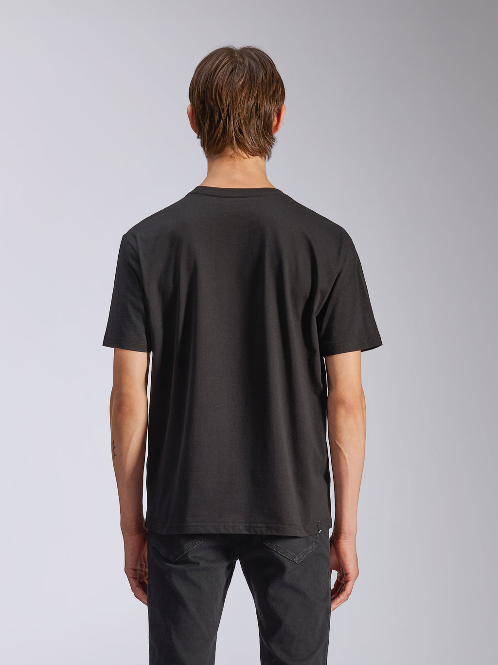 Alpinestars CSF Tee, Short Sleeve T-Shirt, Black, back view, casual motorsport streetwear