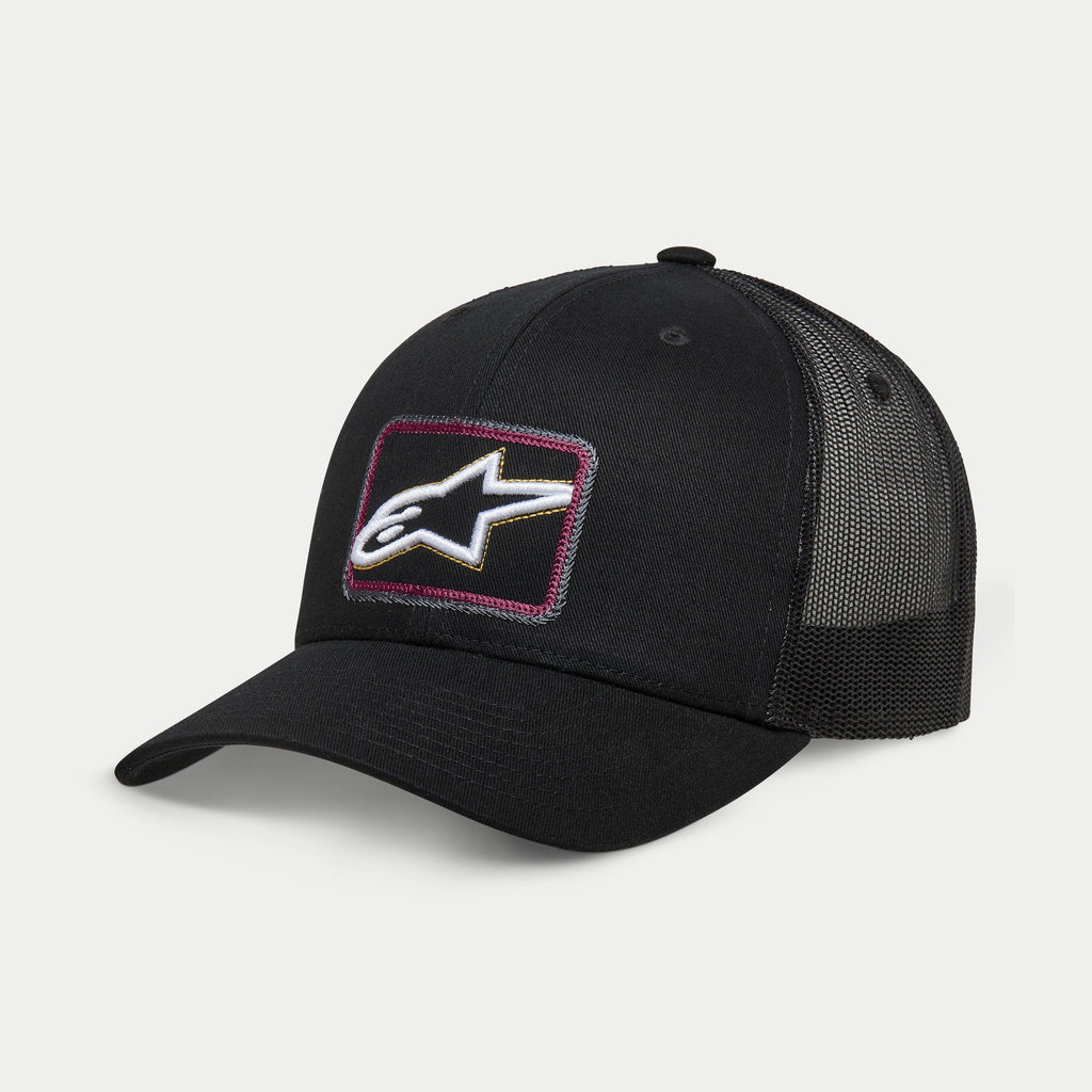 Hat – Black / Black Trucker – Alpine Lakes Air