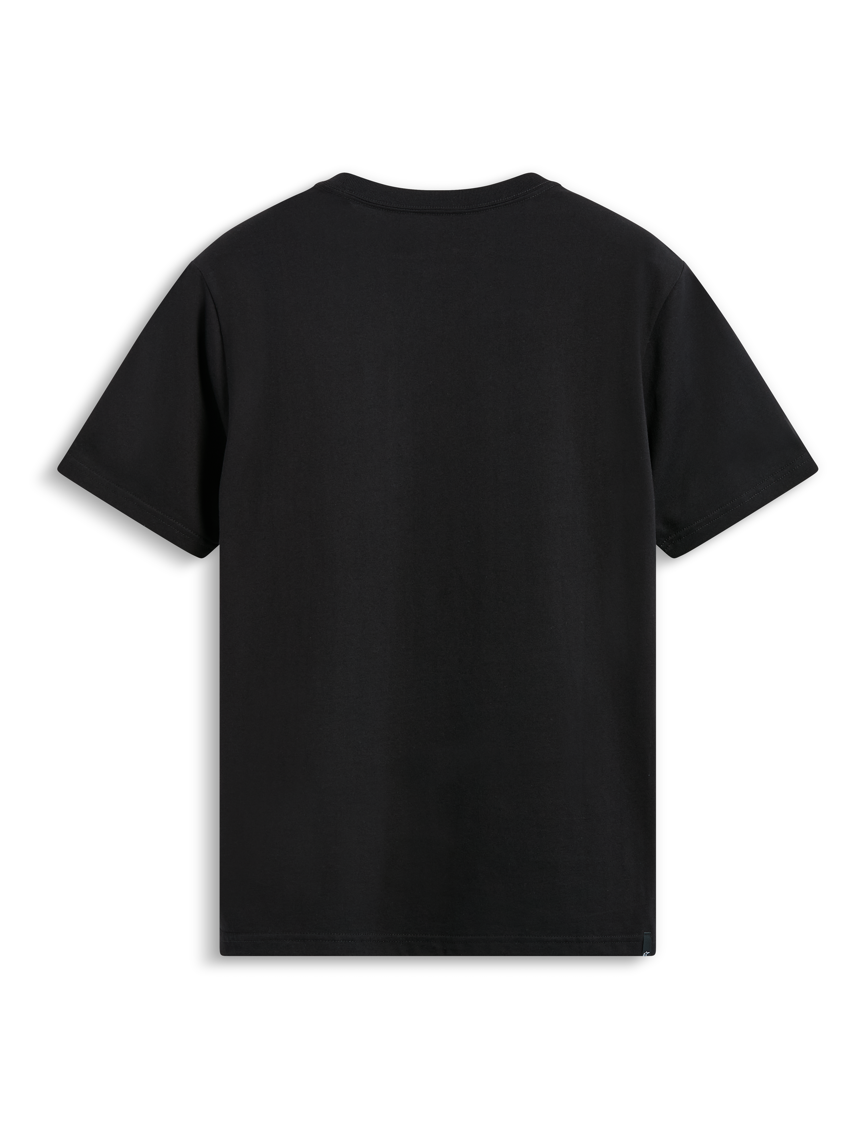 Alpinestars Luxo CSF Tee, Short Sleeve T-Shirt, Black, Back View, Casual Motorsport Sportswear