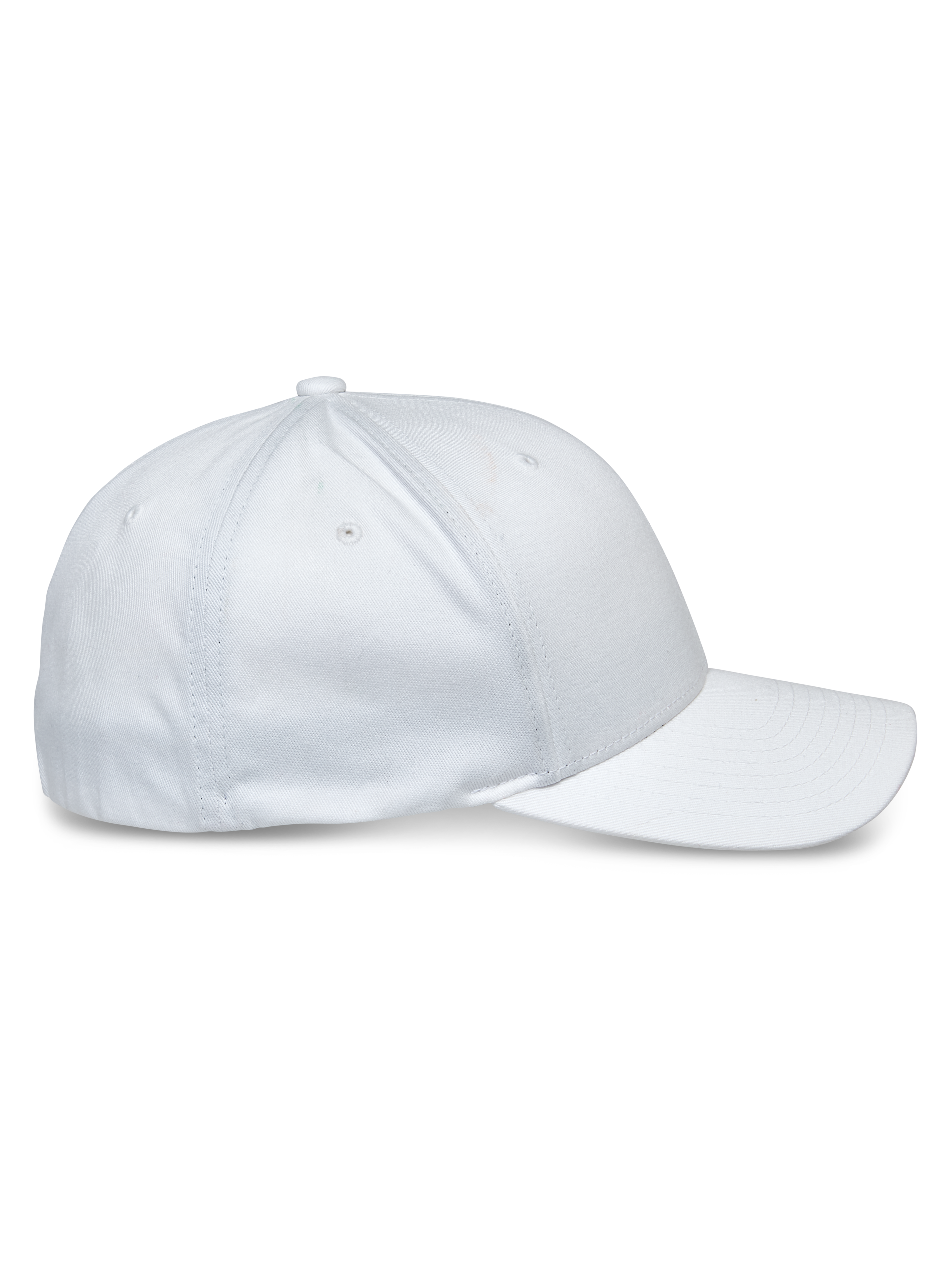 Alpinestars Share Hat, Baseball Cap, White, side profile view, curved bill and structured crown, stretch twill material, casual sportswear accessory