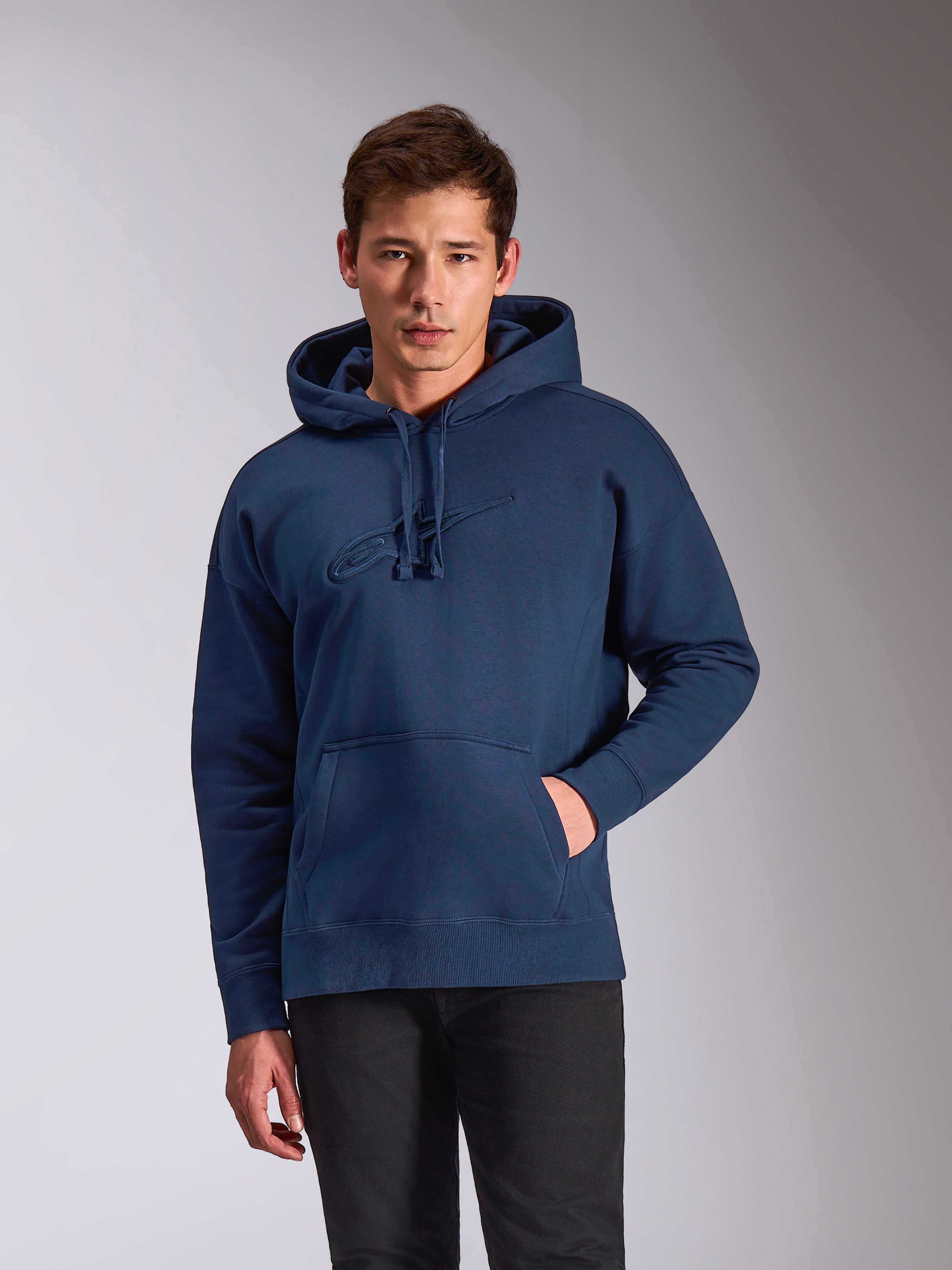 Emergent Oversized - Blue Sportswear Hoodie | Alpinestars®
