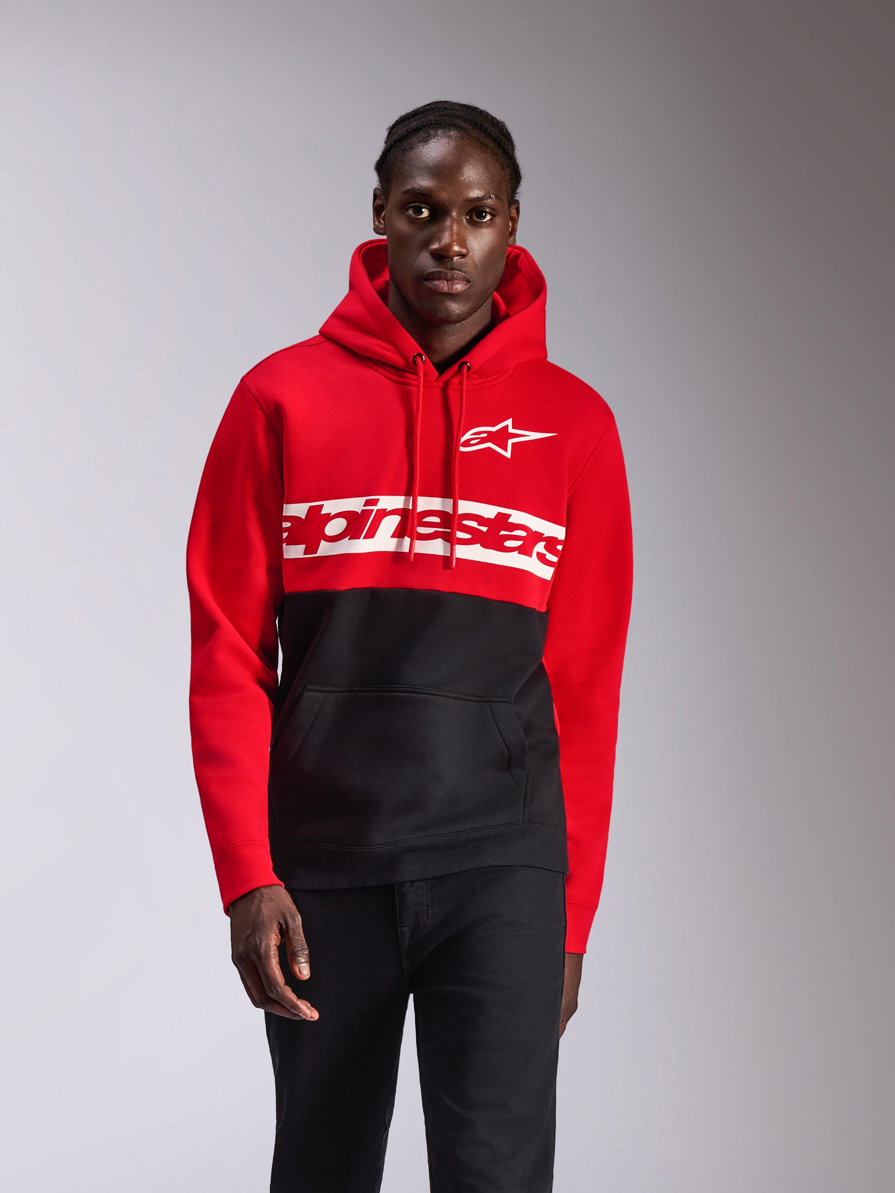 Parallel Hoodie - Red Sportswear Hoodie | Alpinestars®