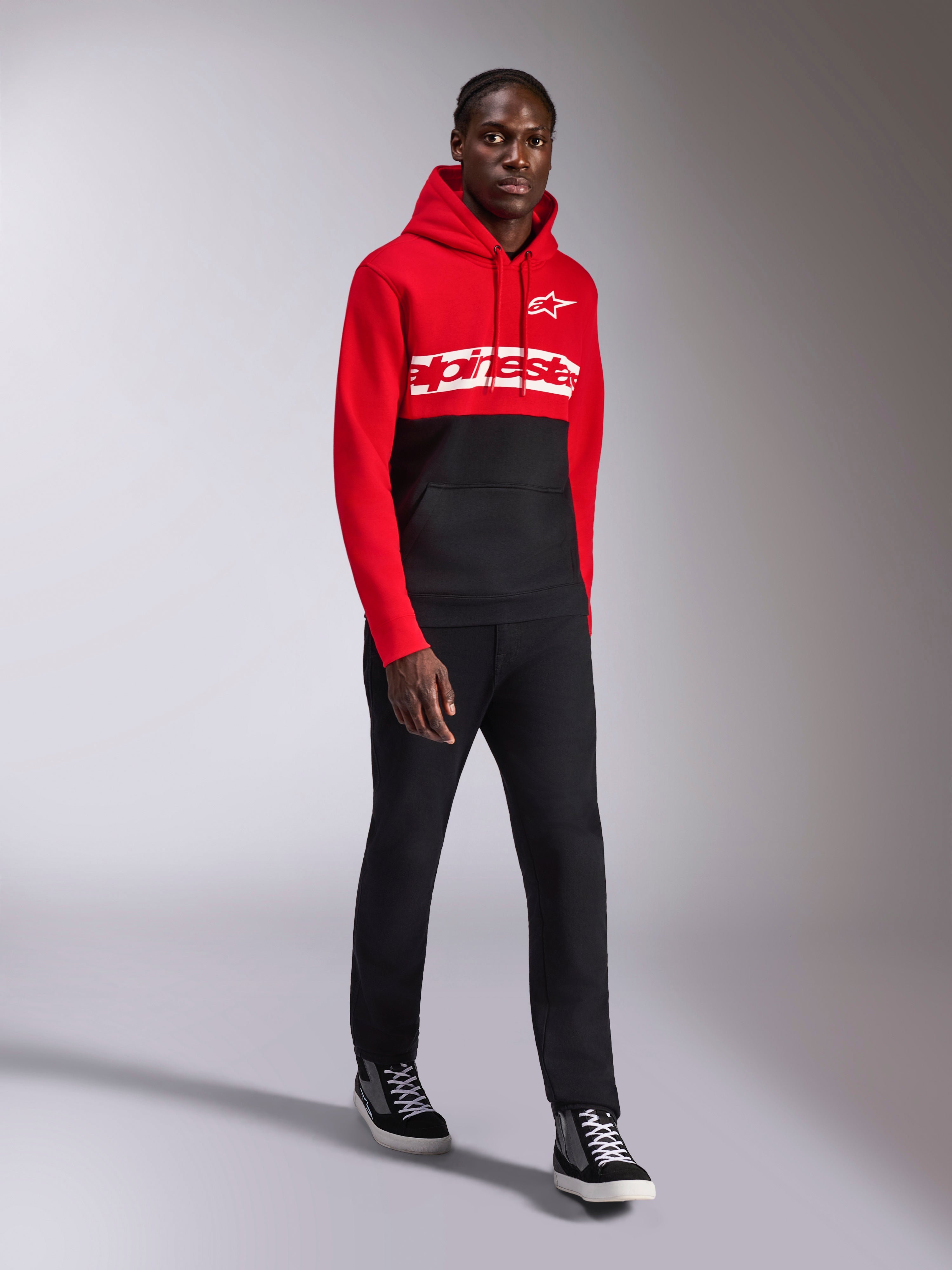 Parallel Hoodie - Red Sportswear Hoodie | Alpinestars®