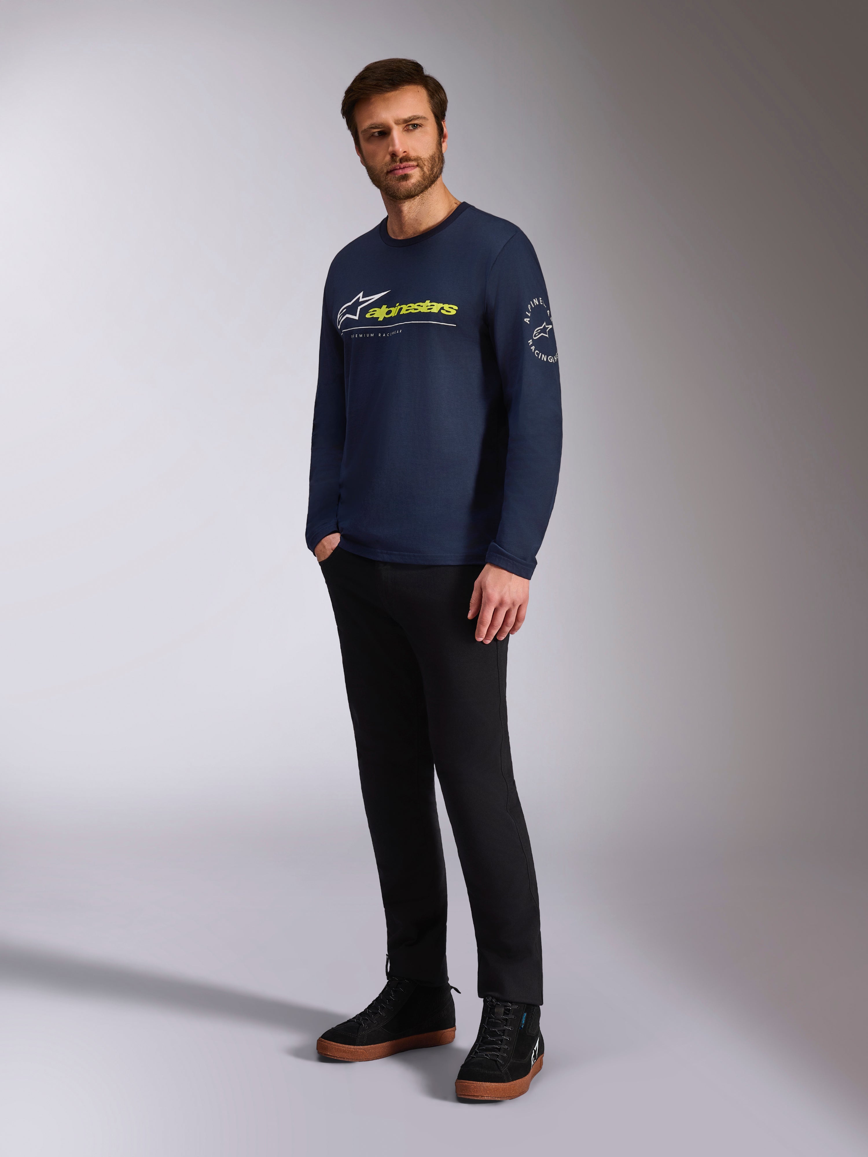 Mandatory CSF - Blue Sportswear Tee | Alpinestars®