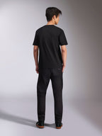 Alpinestars Alter Oversized CSF Tee, Short Sleeve T-Shirt, Black, Back view, oversized fit, casual motorsport-inspired streetwear