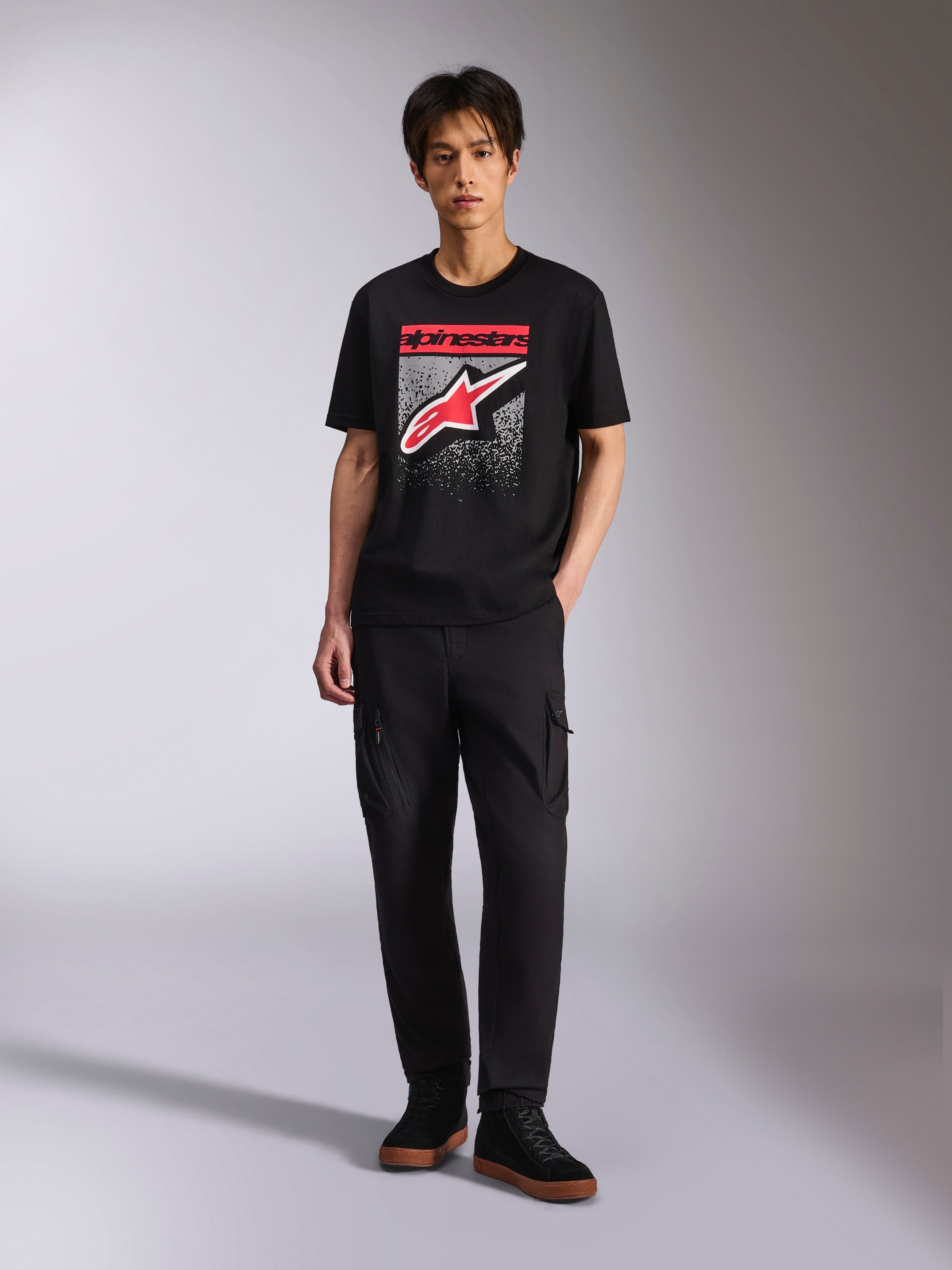 Noka CSF - Black Sportswear Tee | Alpinestars®